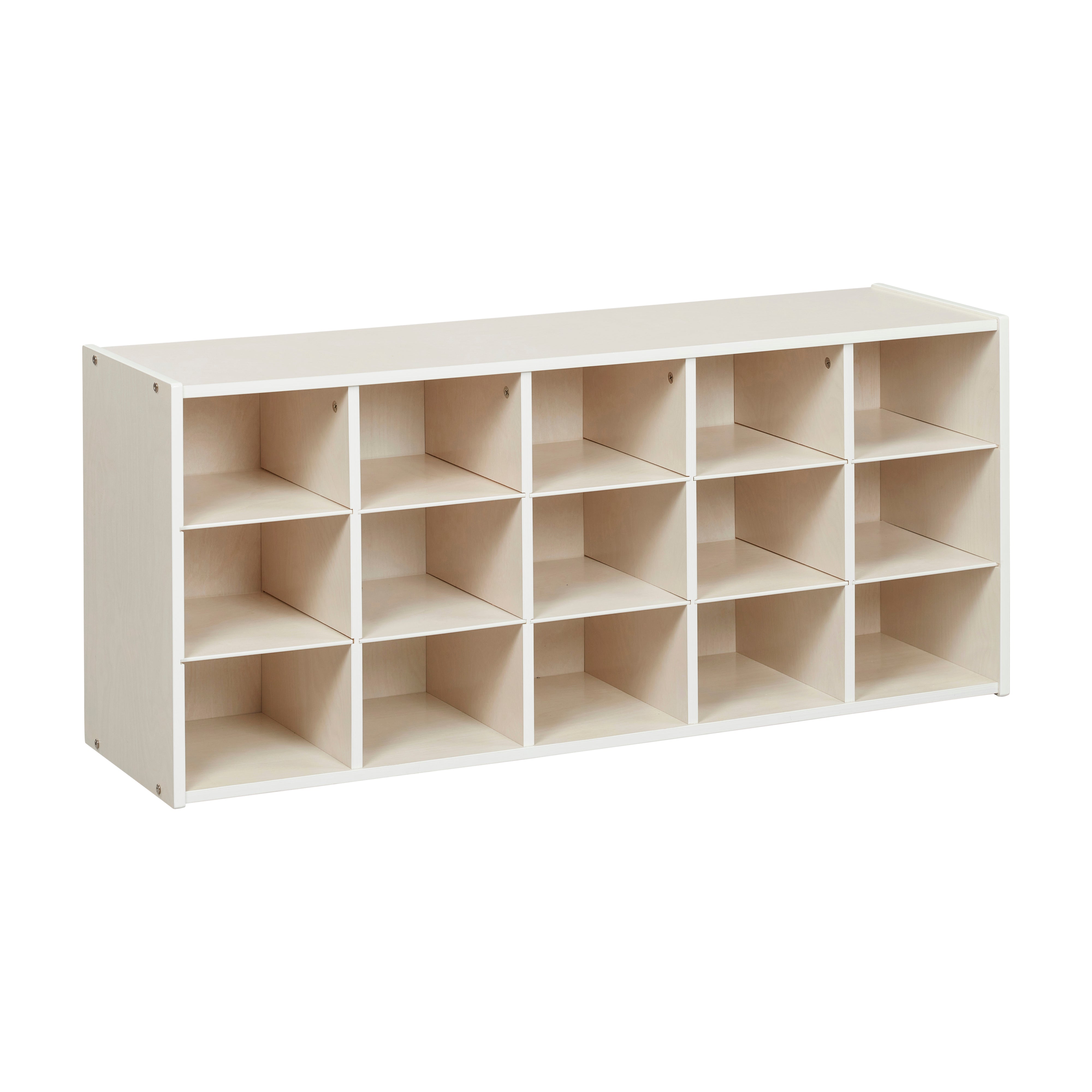 Streamline 15 Cubby Tray Storage Cabinet, 3x5