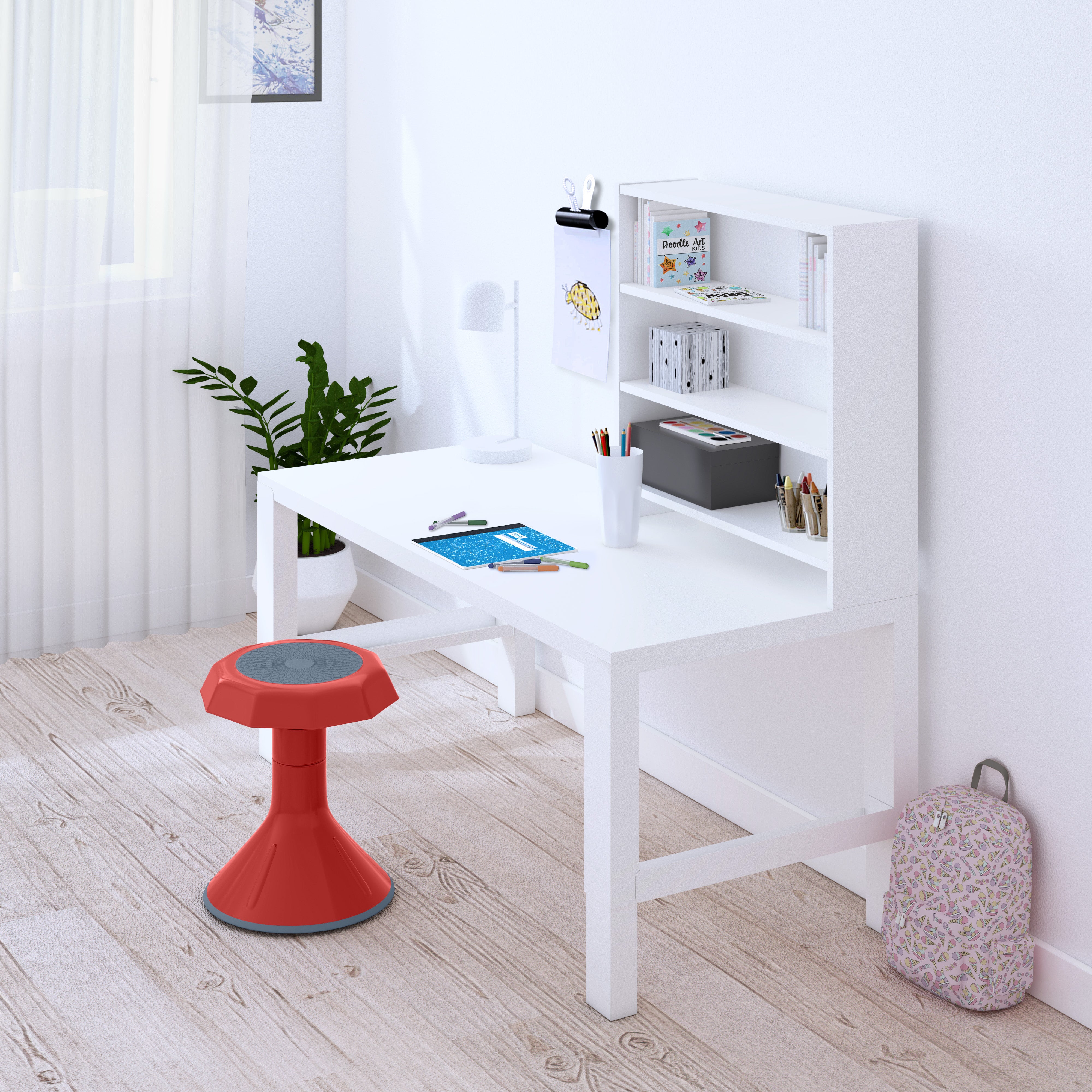 ACE Active Core Engagement Wobble Stool, 15-Inch Seat Height