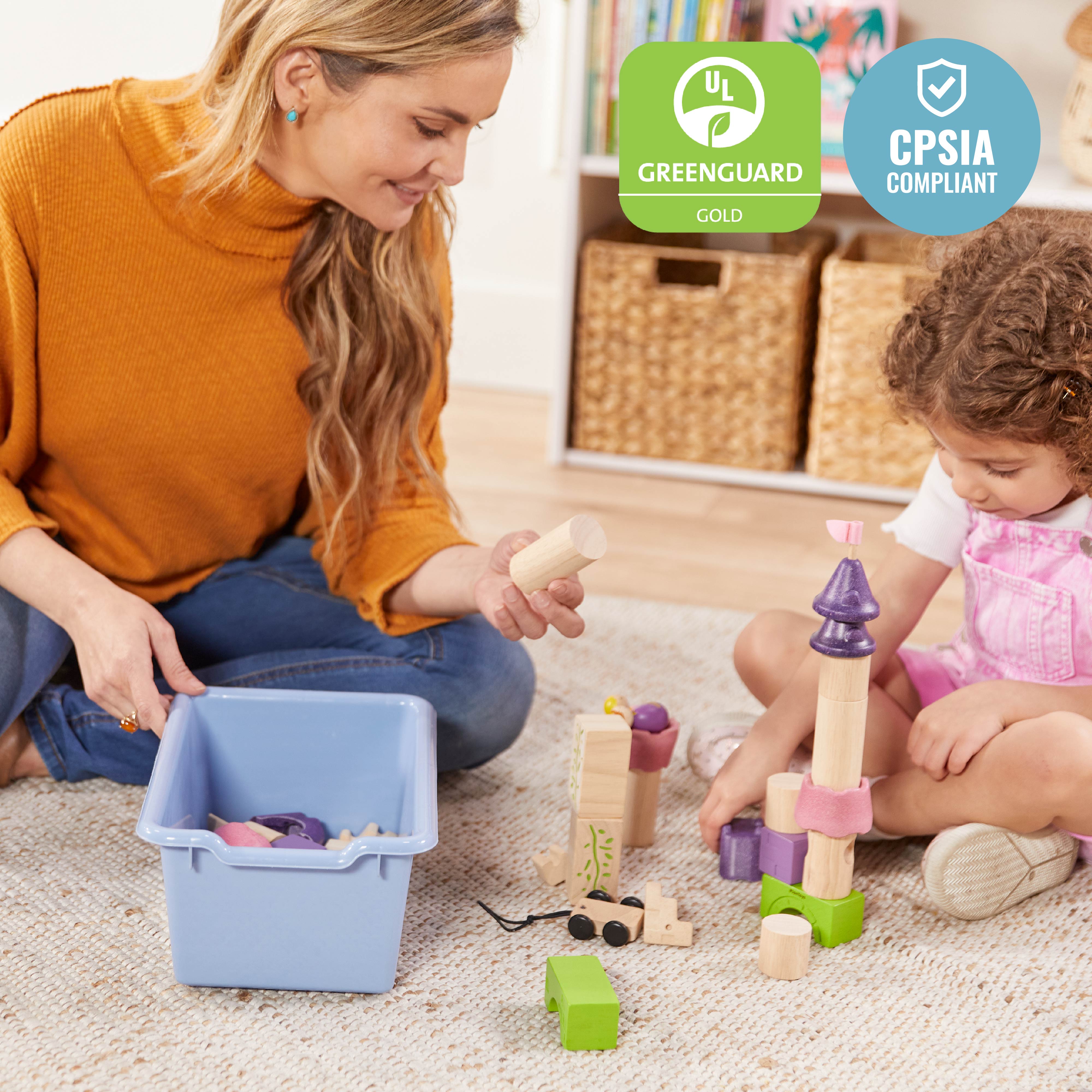 Scoop Front Storage Bin, 30-Piece