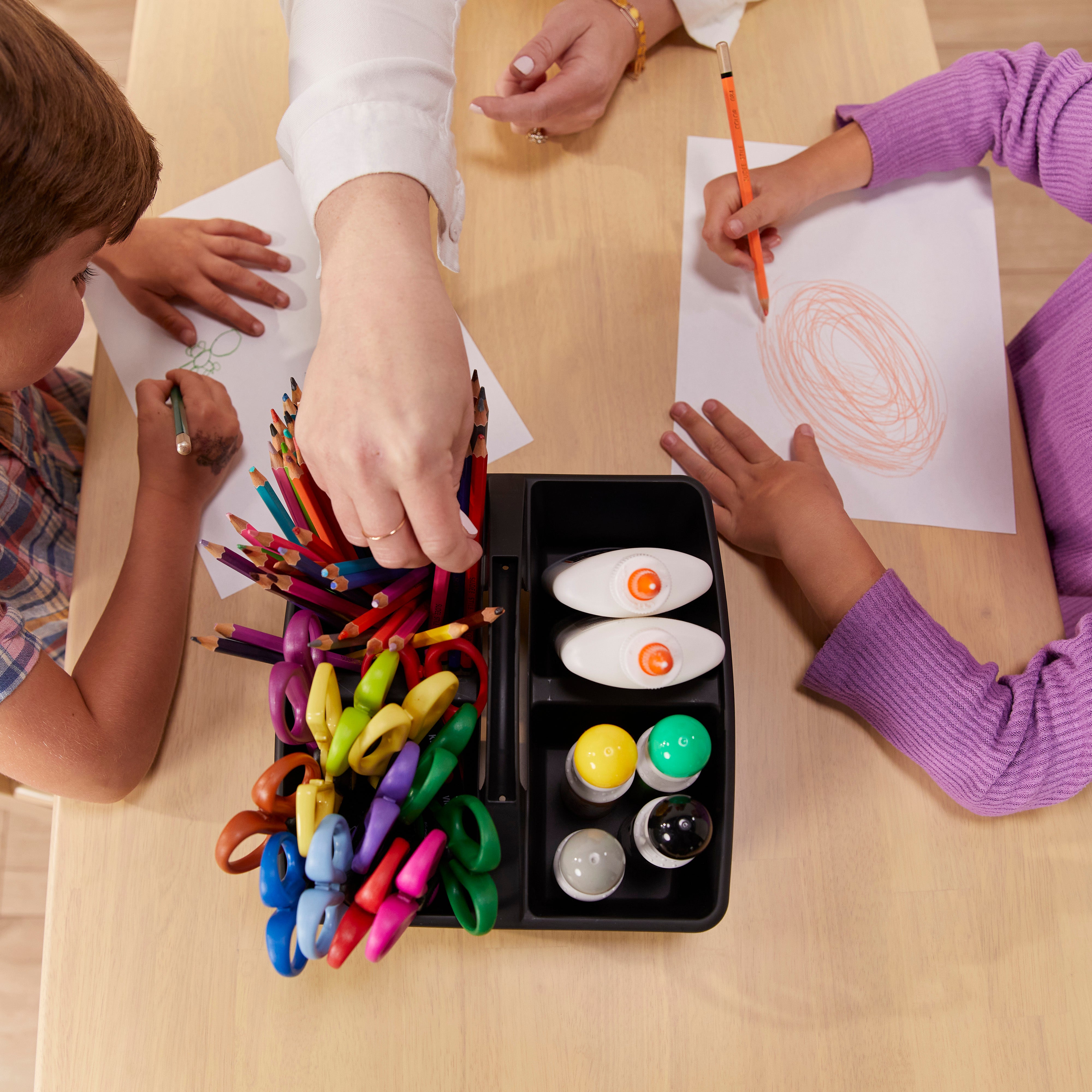 24in x 36in Rectangular Hardwood Table and Chair Set, 12in Seat Height, 3-Piece