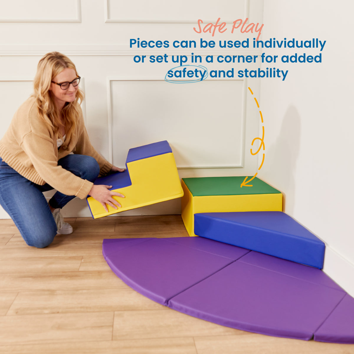 Adventurer's Summit Step Corner Climber, 4-Piece