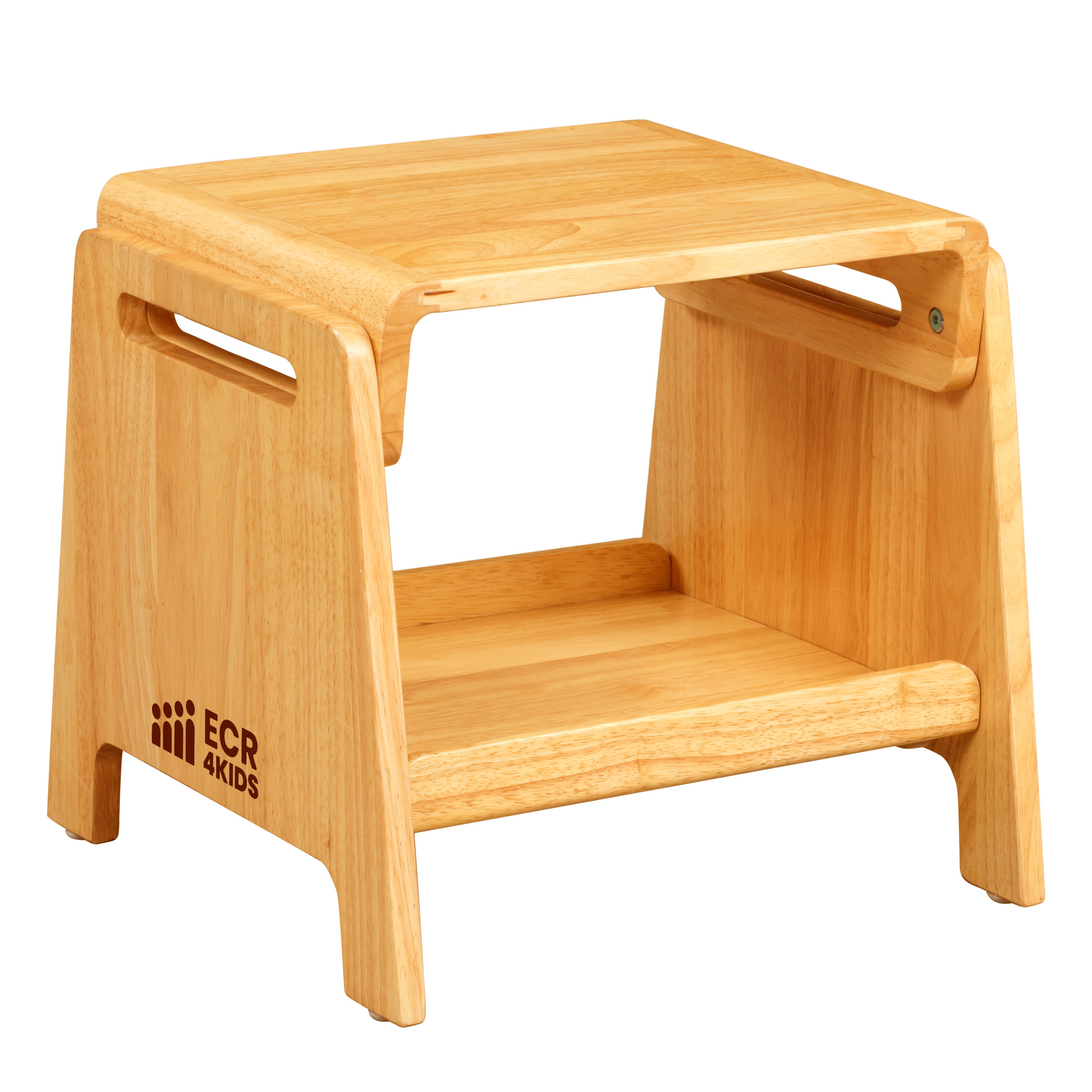Sit or Step Stool, Kids Furniture, Natural