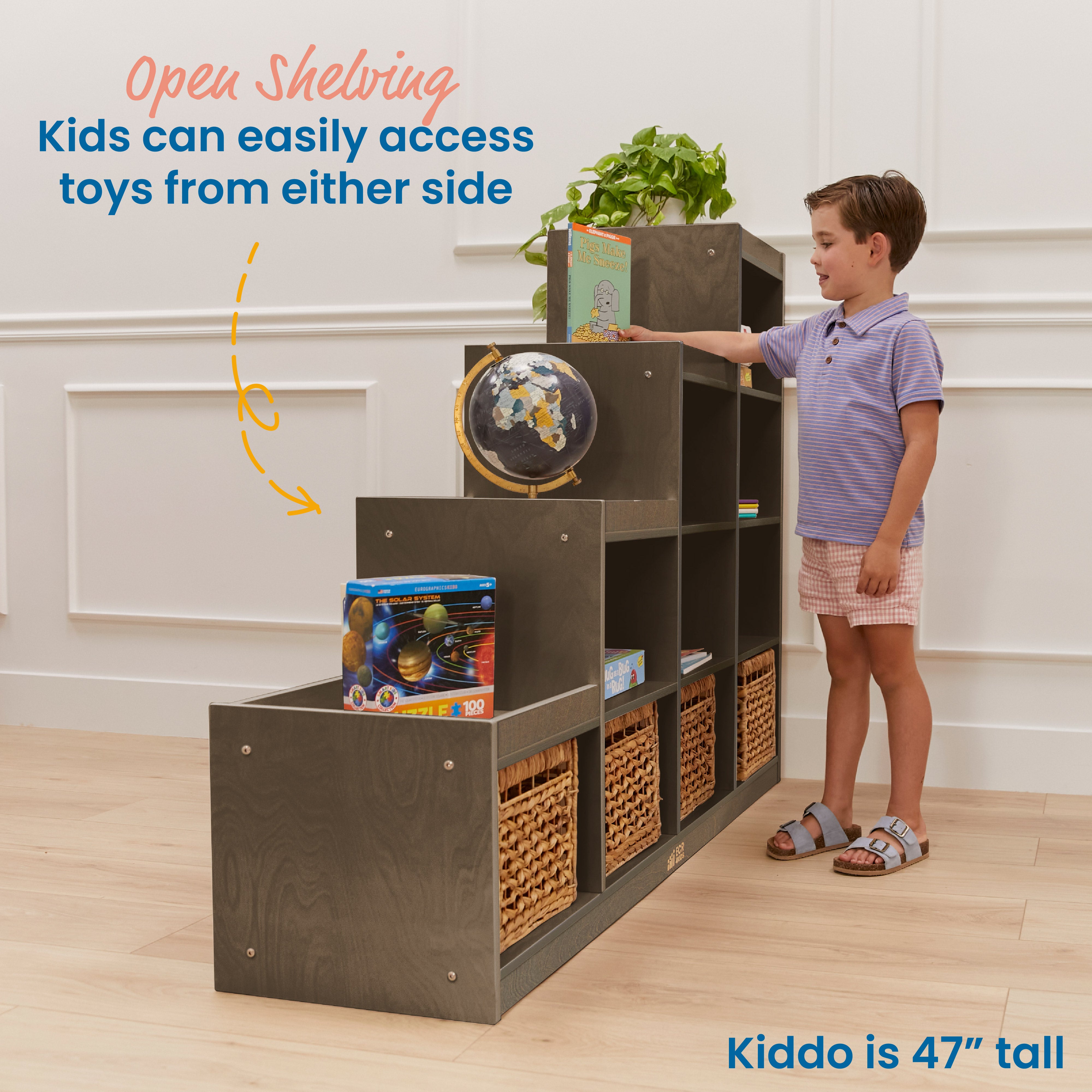 4-3-2-1 Cube Storage Cabinet