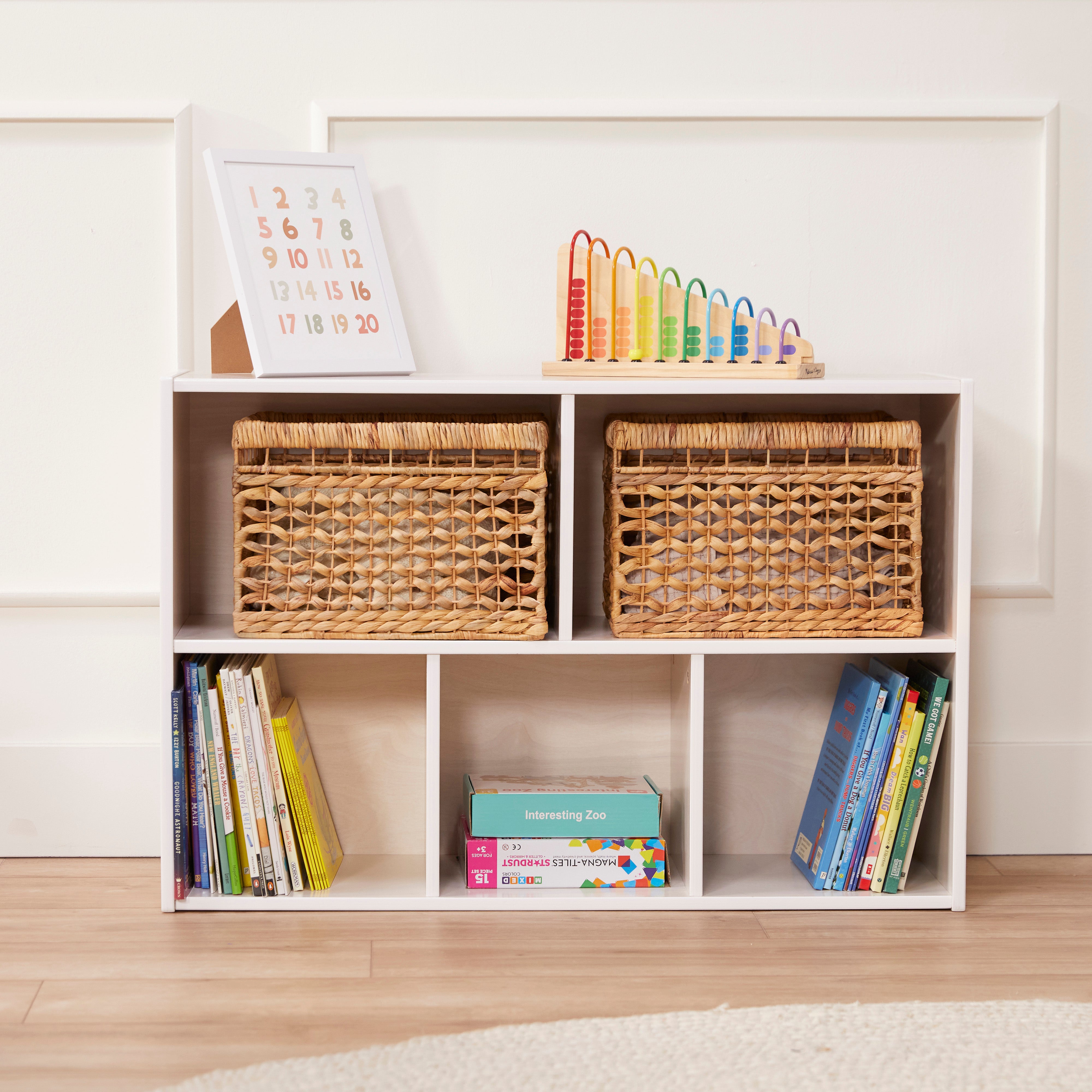 Streamline 5-Compartment Storage Cabinet, 24in