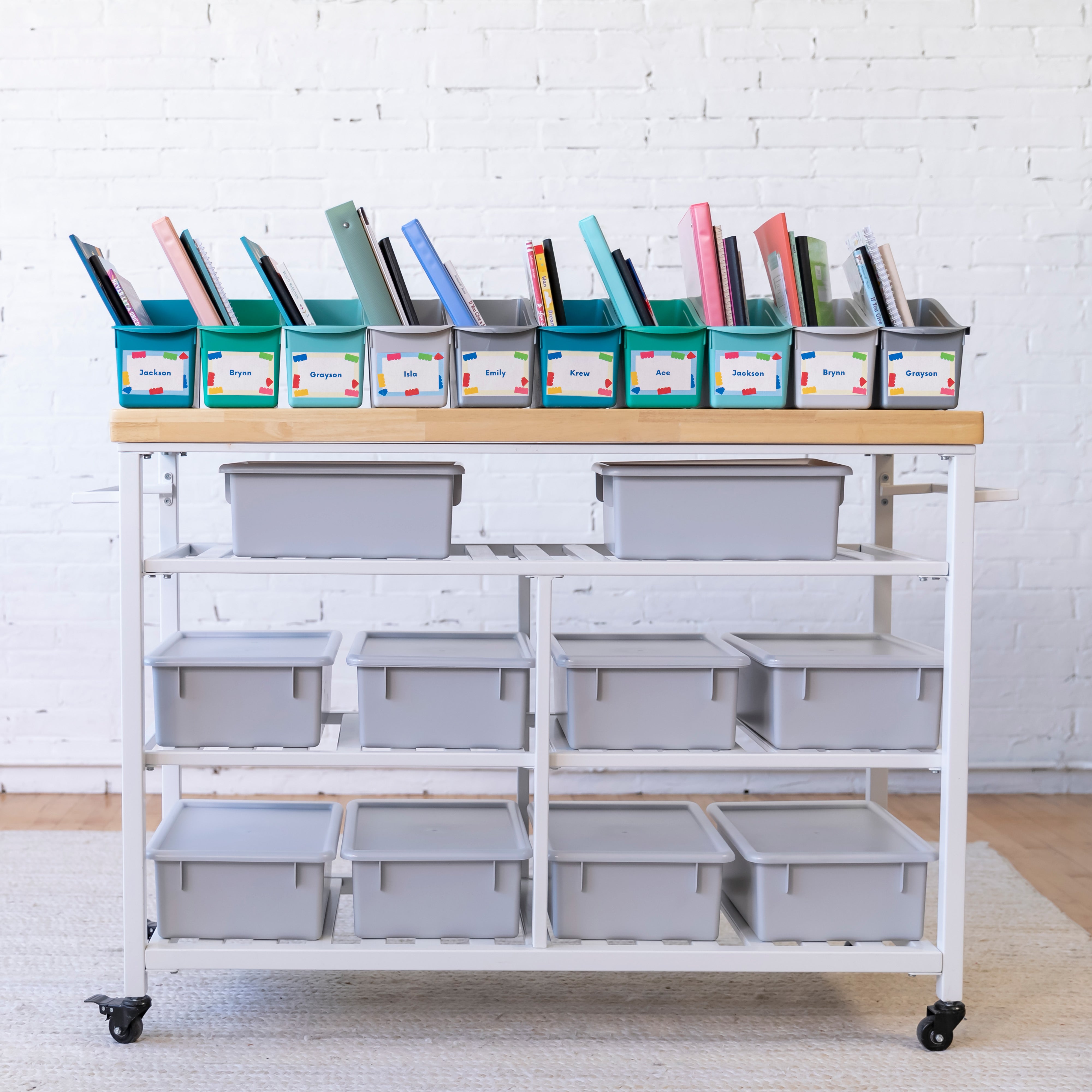 Linking Book Bin, 10-Piece