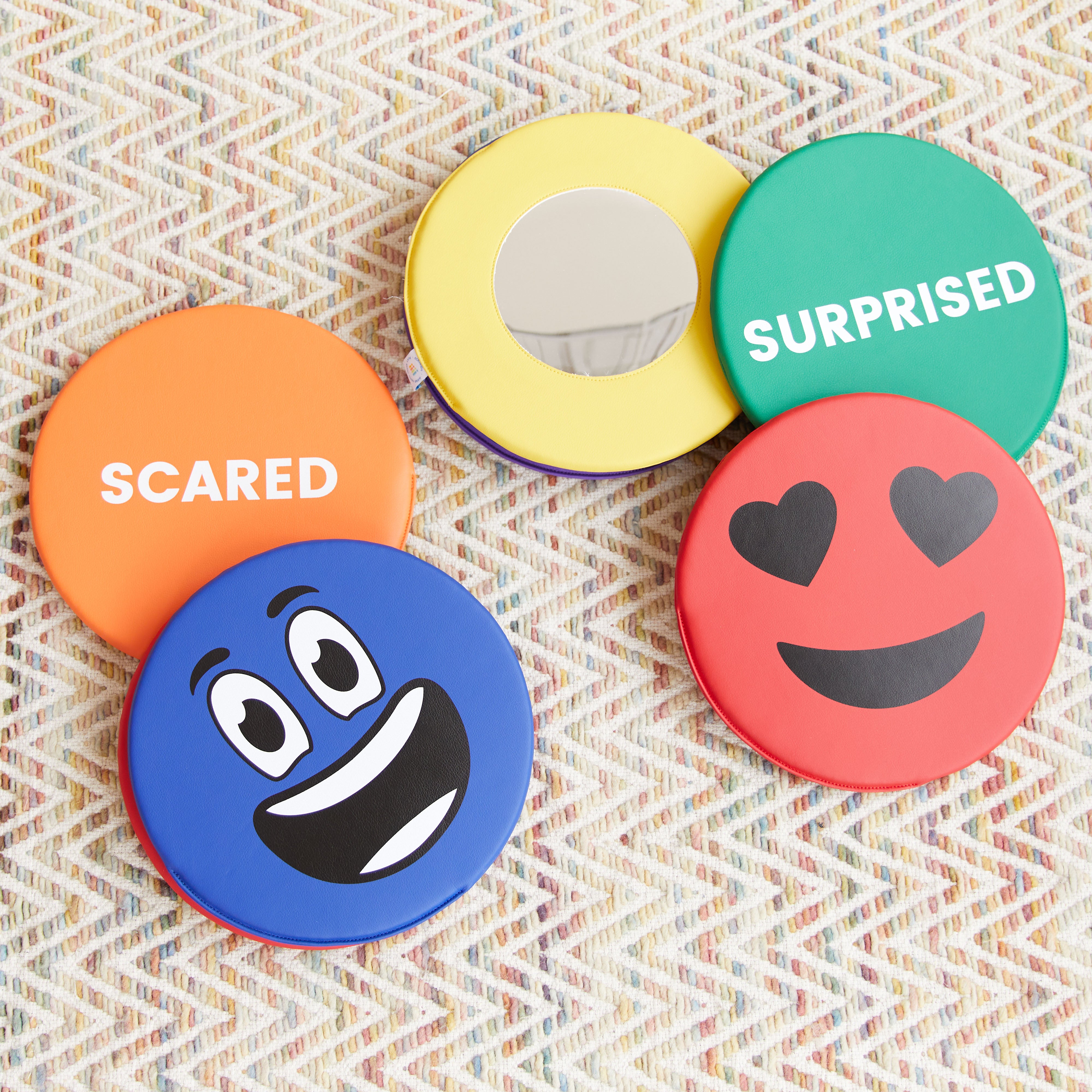 Emotion Pads with Mirror, English, 8-Piece