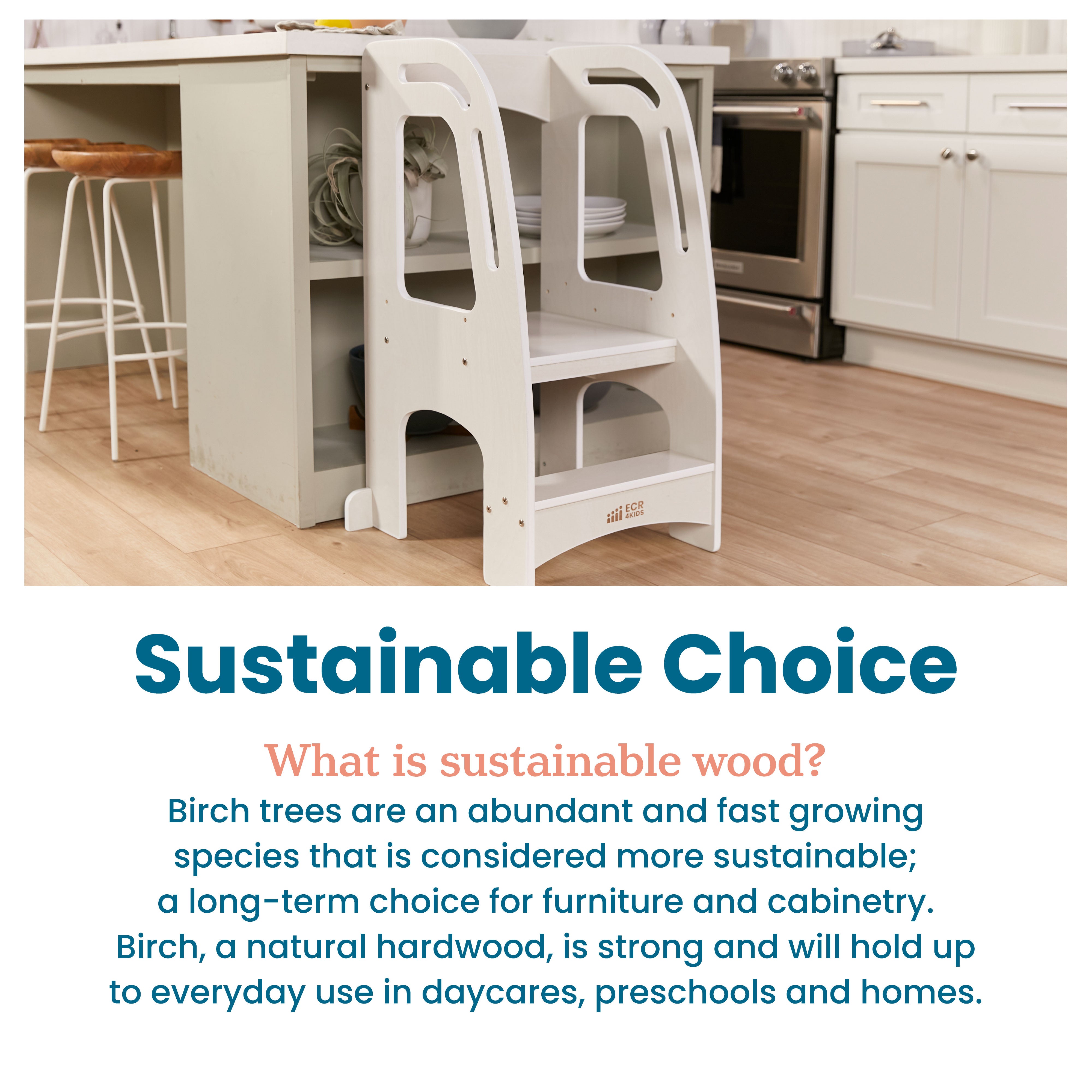 Chef's Helper Kitchen Tower, Step Stool
