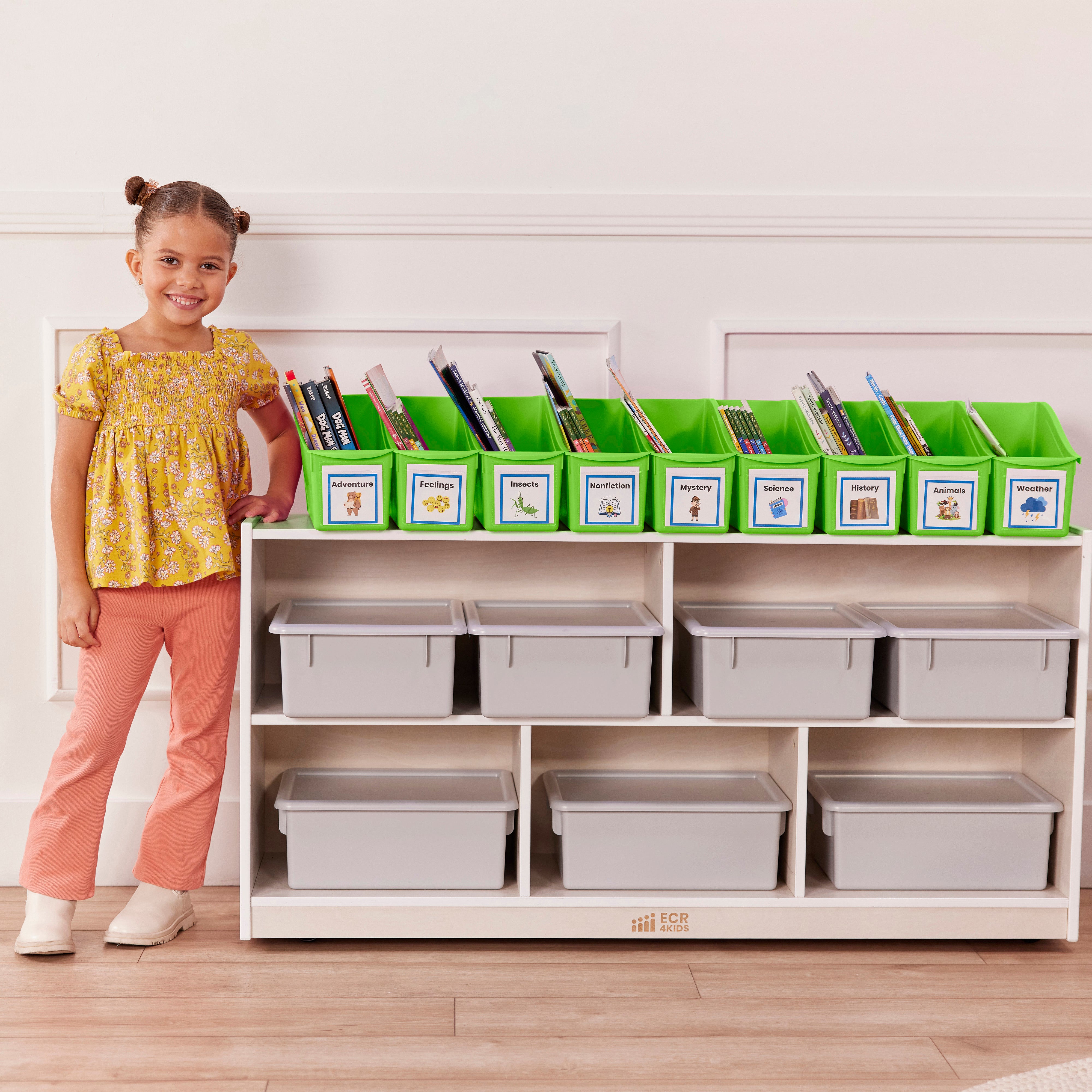 Linking Book Bin, 10-Piece