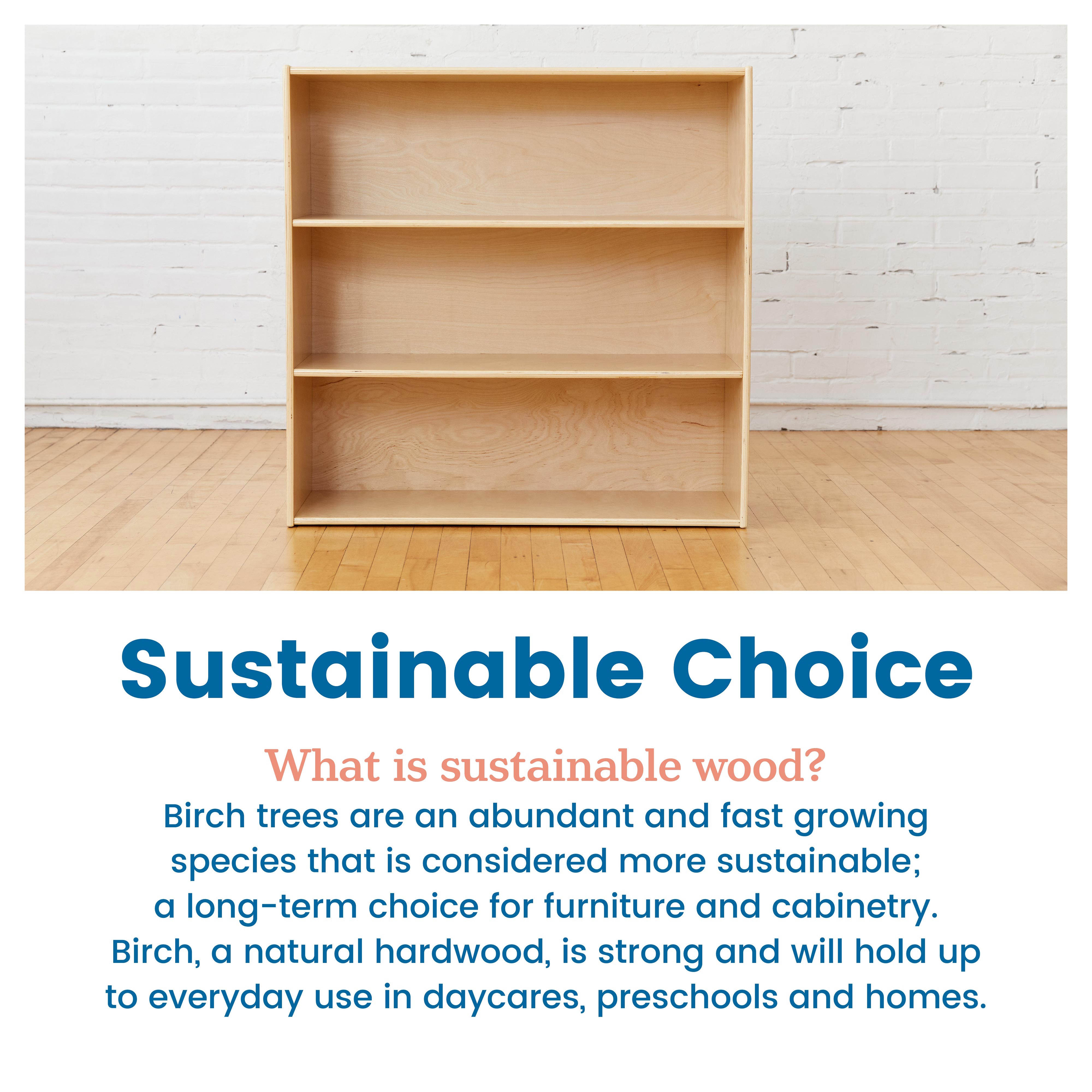 Streamline 3-Shelf Storage Cabinet, 36in