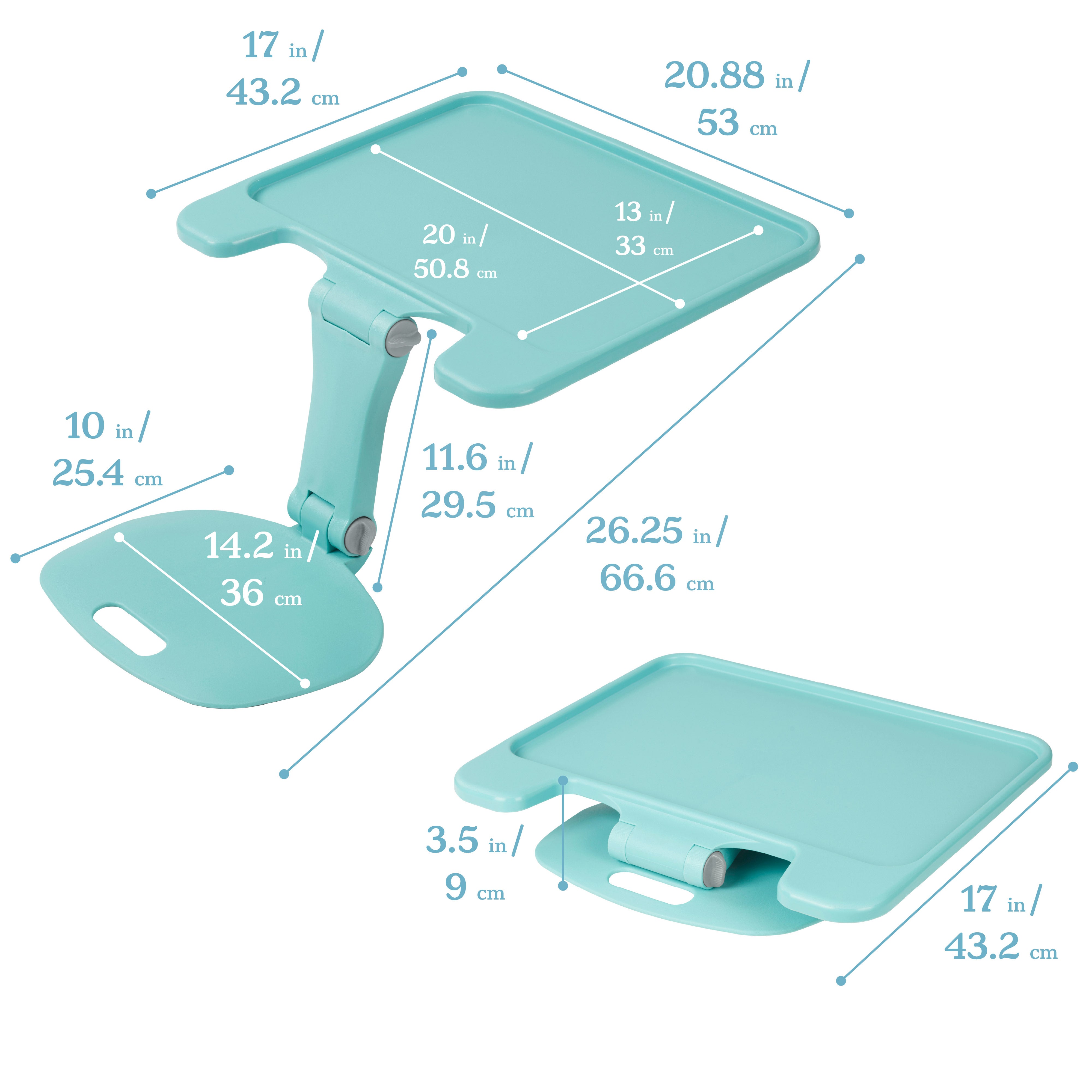 The Surf Folding Portable Lap Desk, Large