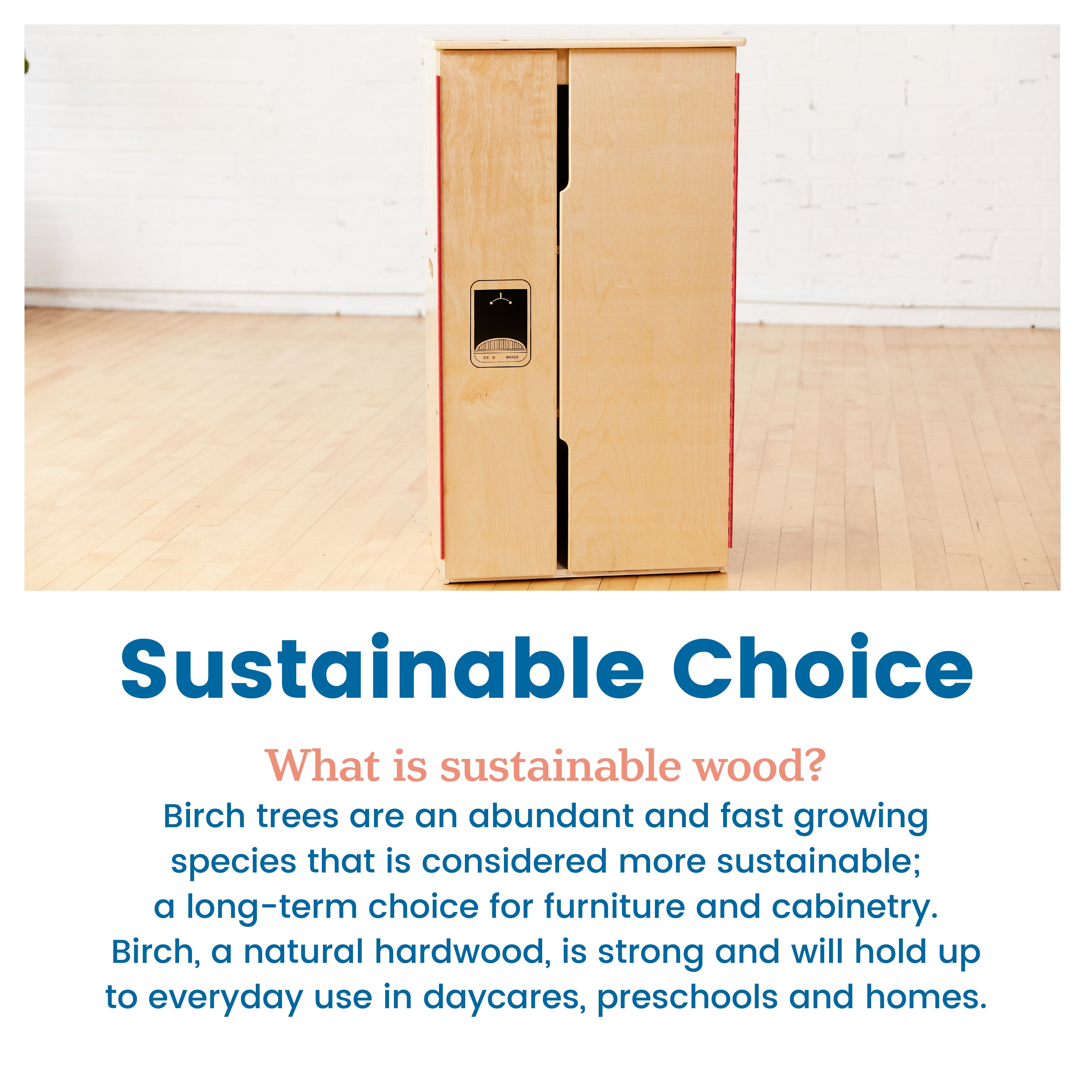 Play Kitchen Refrigerator