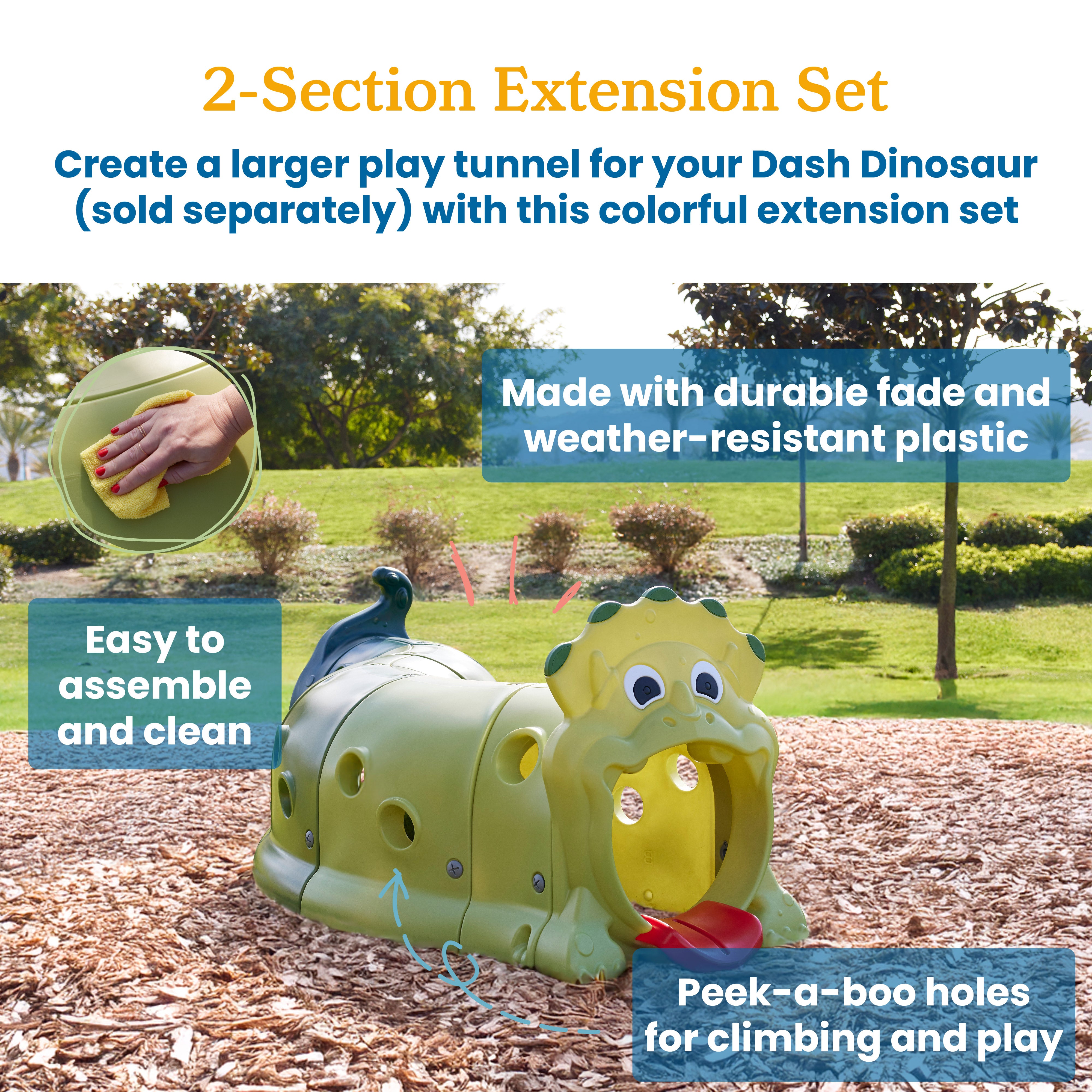 Climb-N-Crawl, 2-Section Extension Set