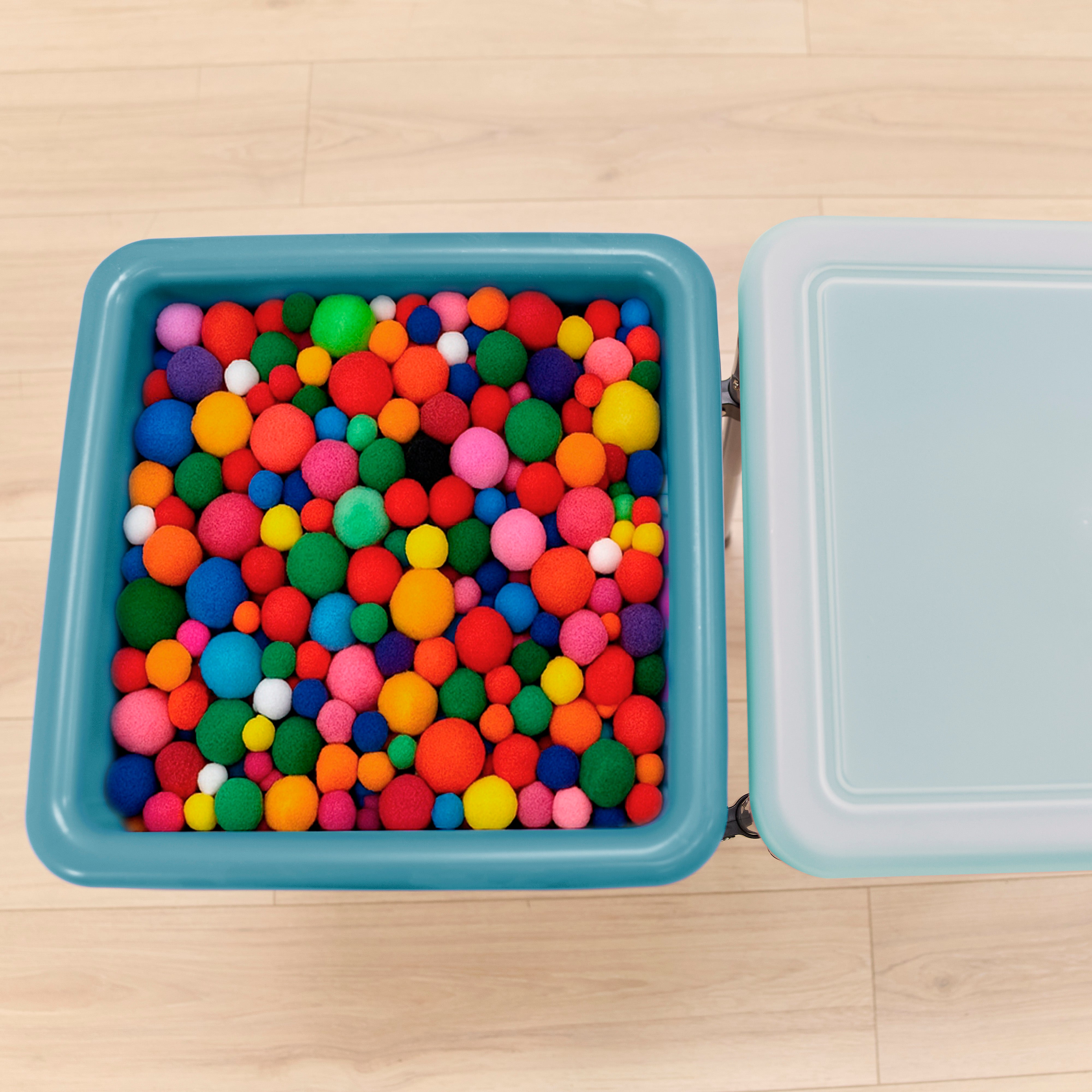Adjustable Double Sensory Table with Lids