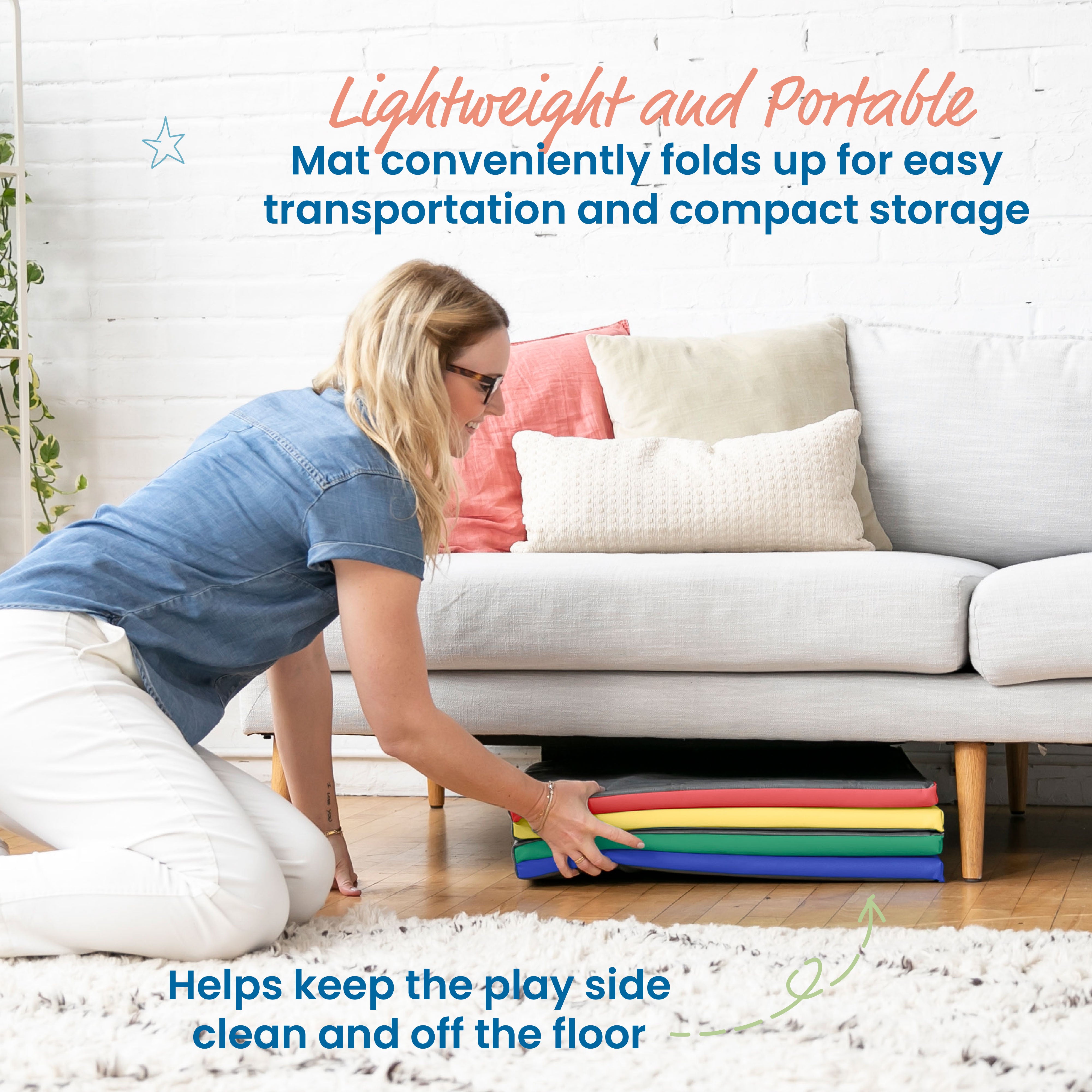 SoftZone Quad Fold-N-Go Activity Mat