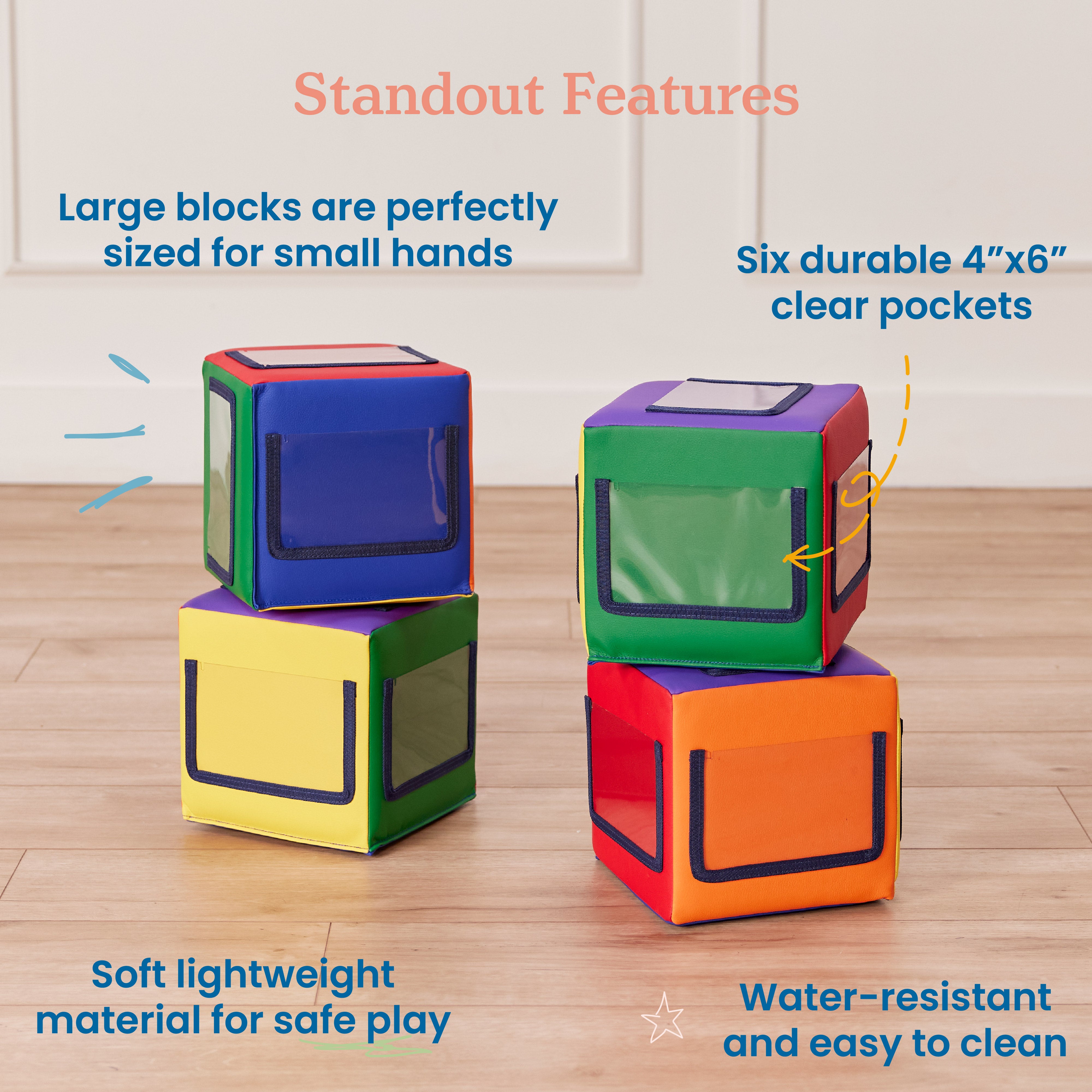 Picture Me Blocks, 4-Pack