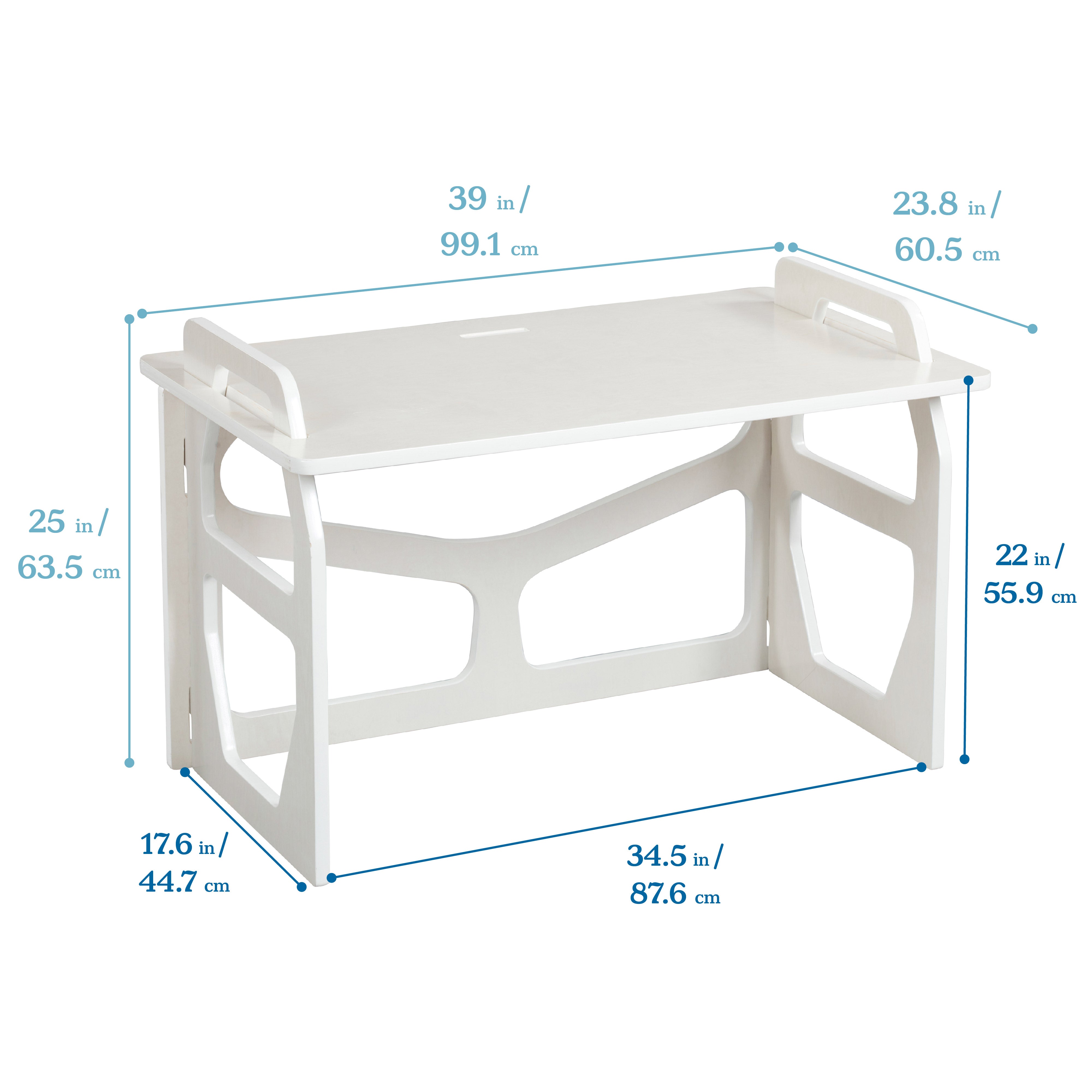 StudyStation Student Writing Desk, Wooden