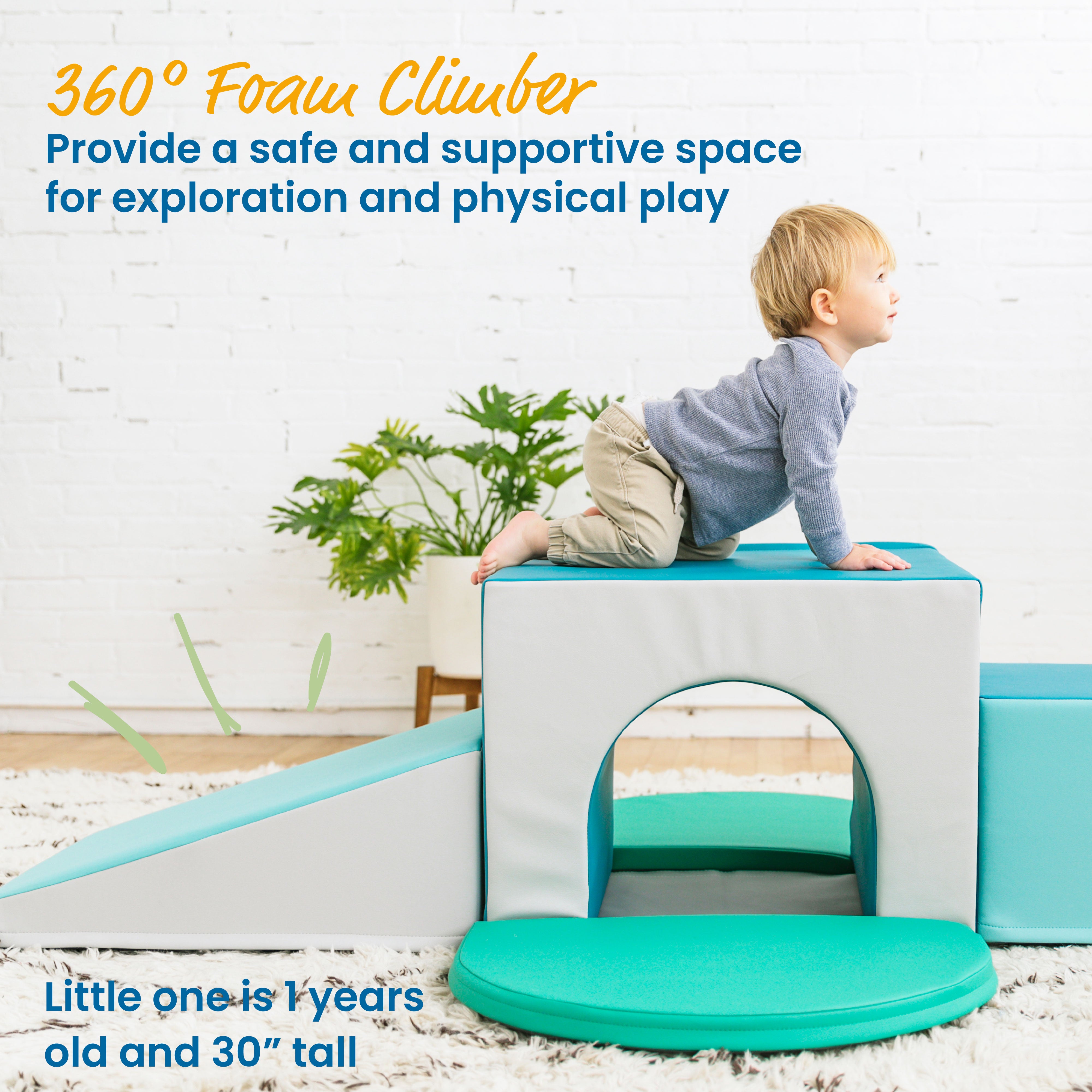 SoftZone Single Tunnel Maze, 6-Piece