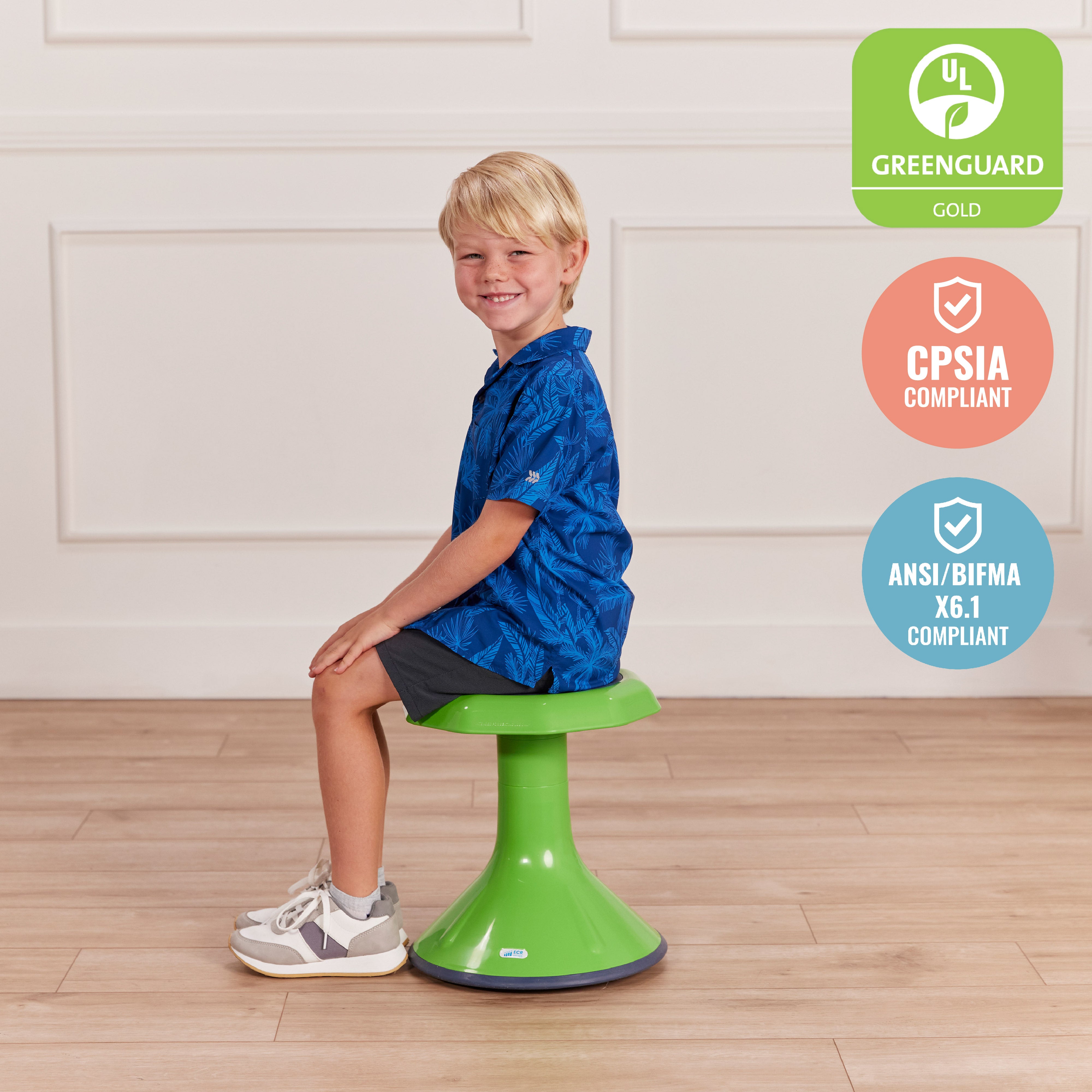 ACE Active Core Engagement Wobble Stool, 15-Inch Seat Height