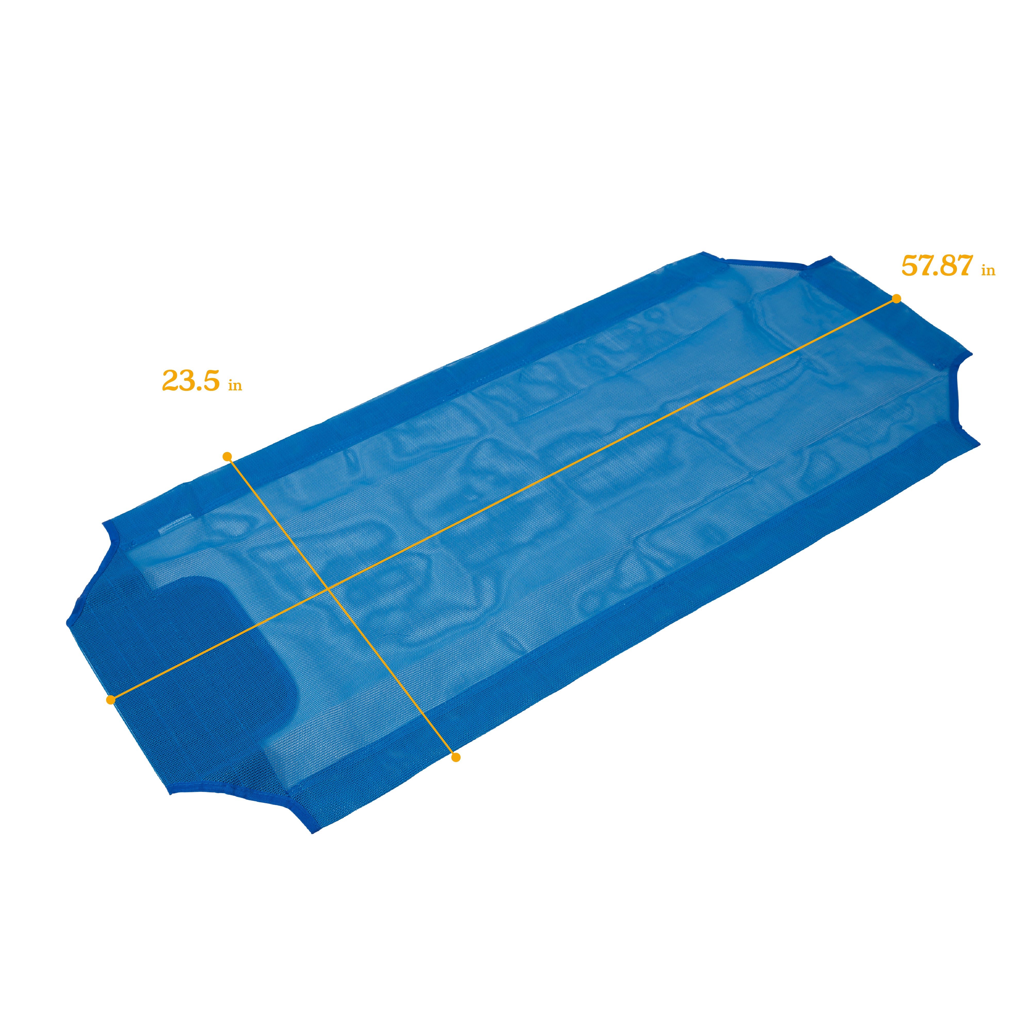 Stackable Kiddie Cot Fabric, Standard, Replacement Parts, 6-Pack