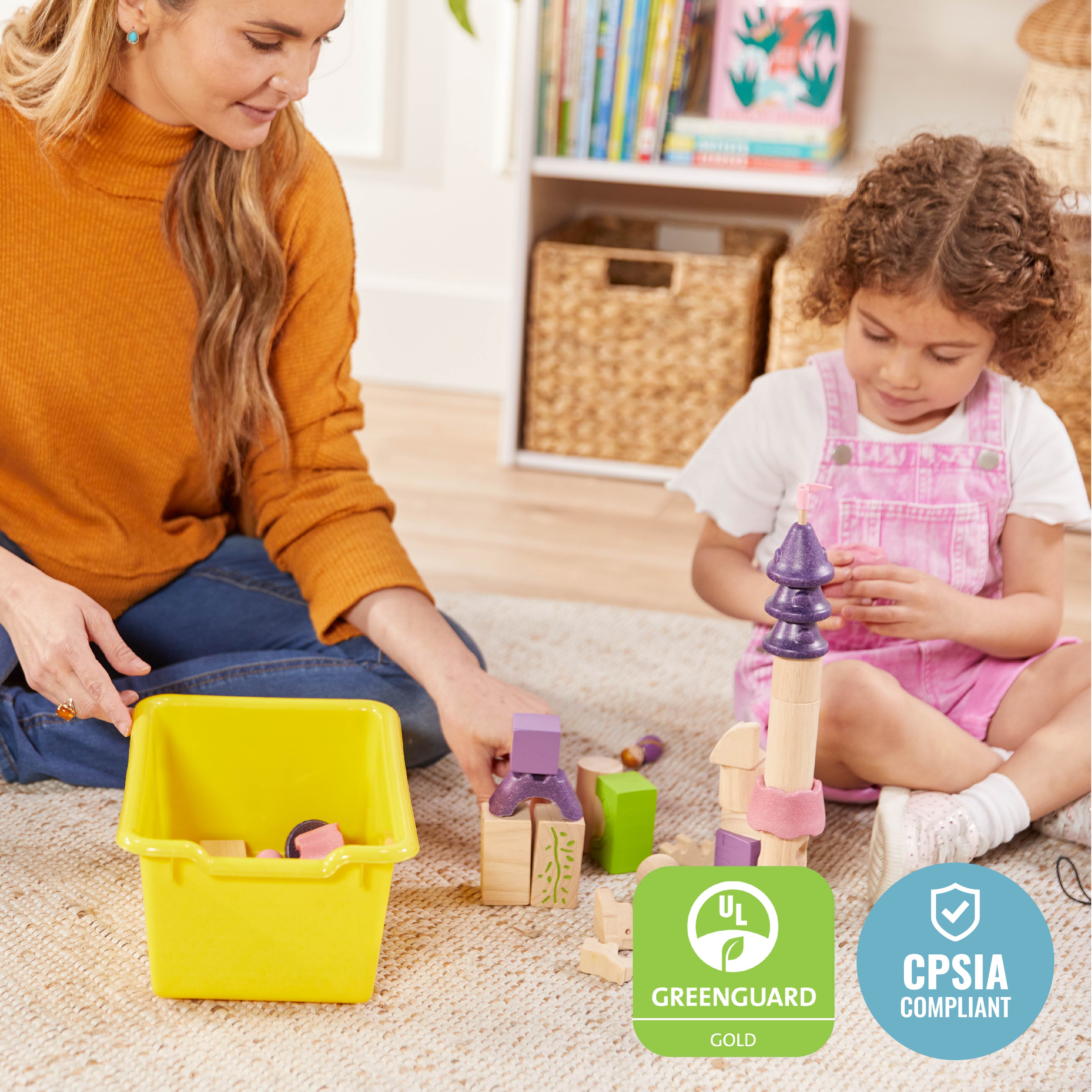 Scoop Front Storage Bin, 20-Piece