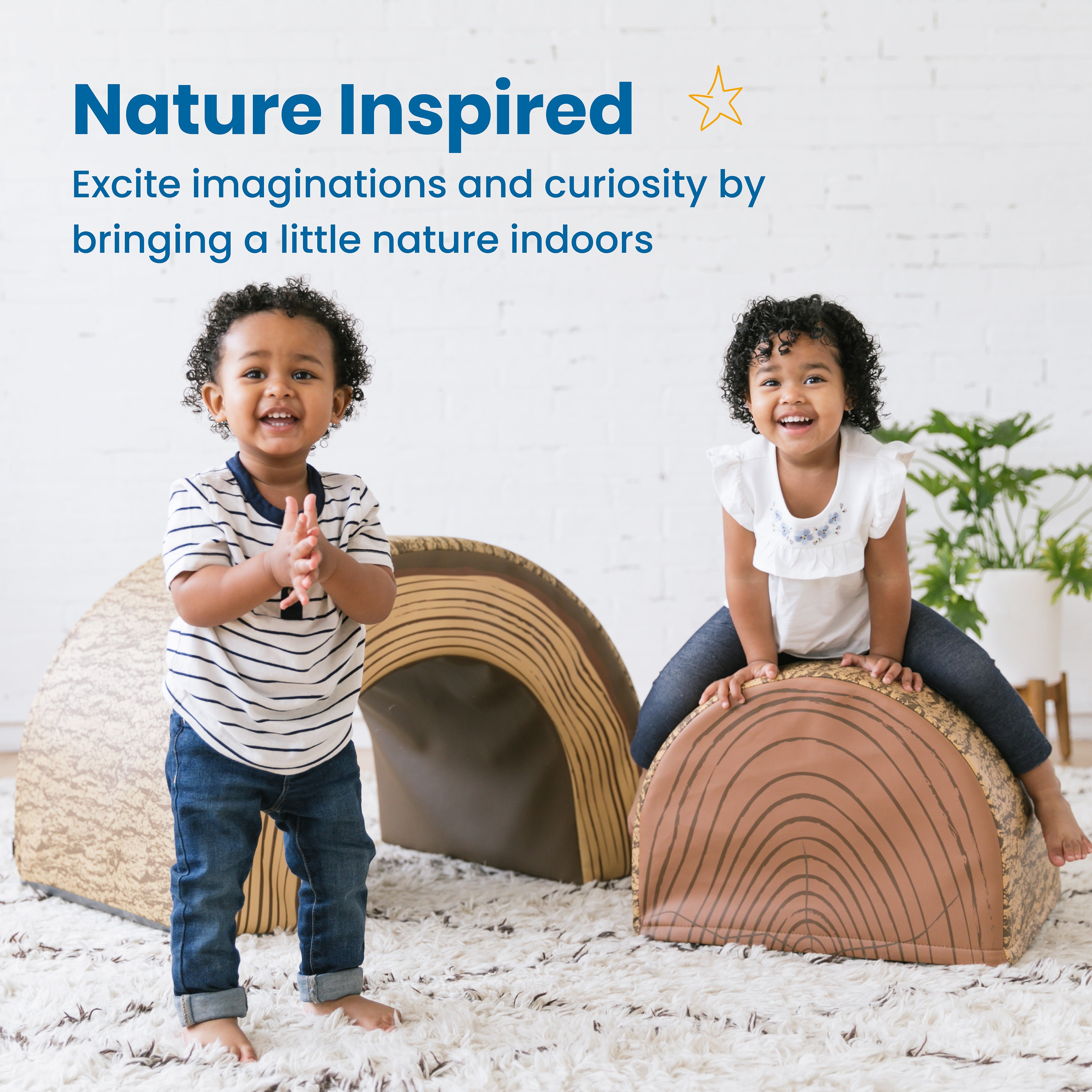 Tree Tunnel and Climber, Toddler Playset