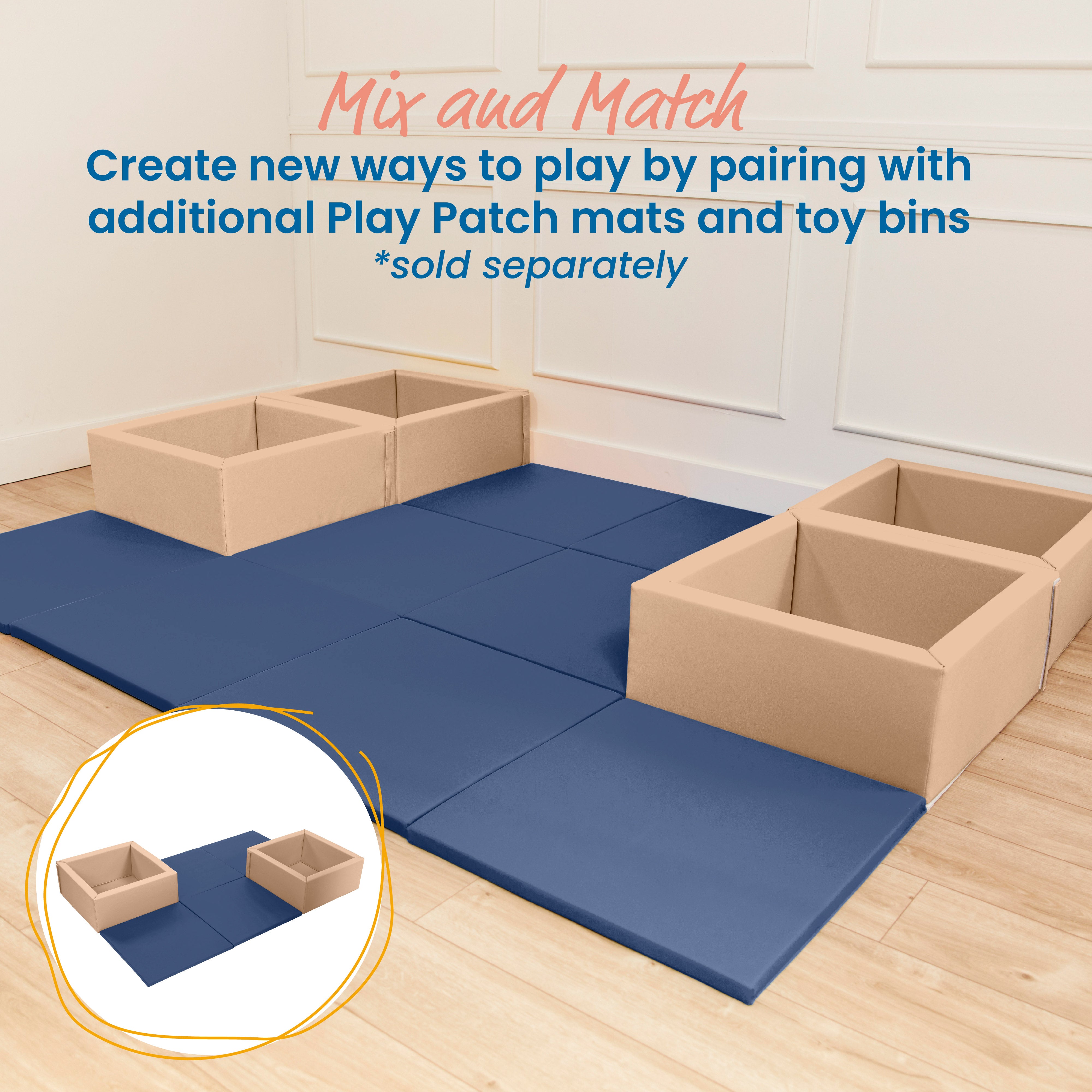 Play Patch Activity Mat Squares, 4-Pack