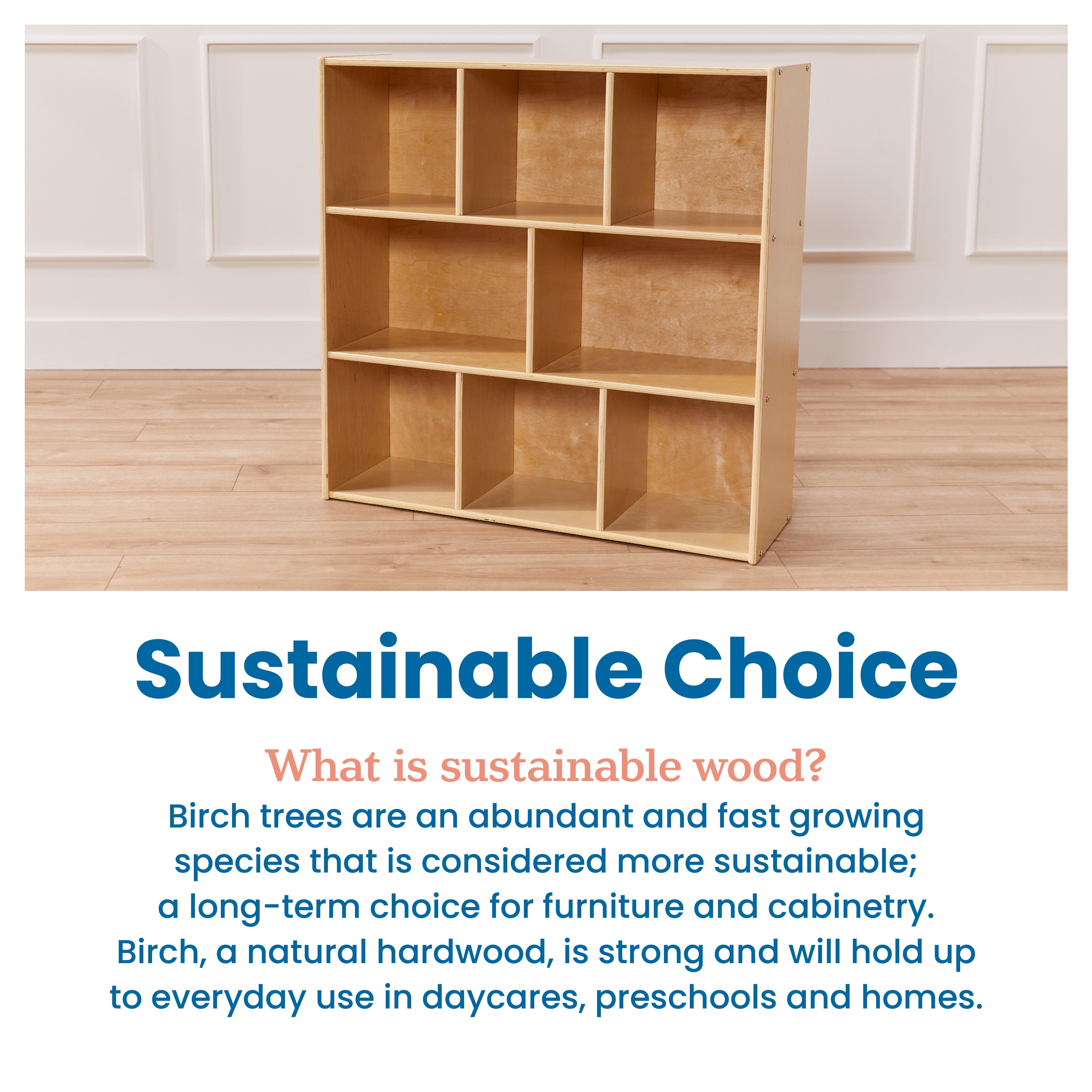 Streamline 8-Compartment Storage Cabinet, 36in