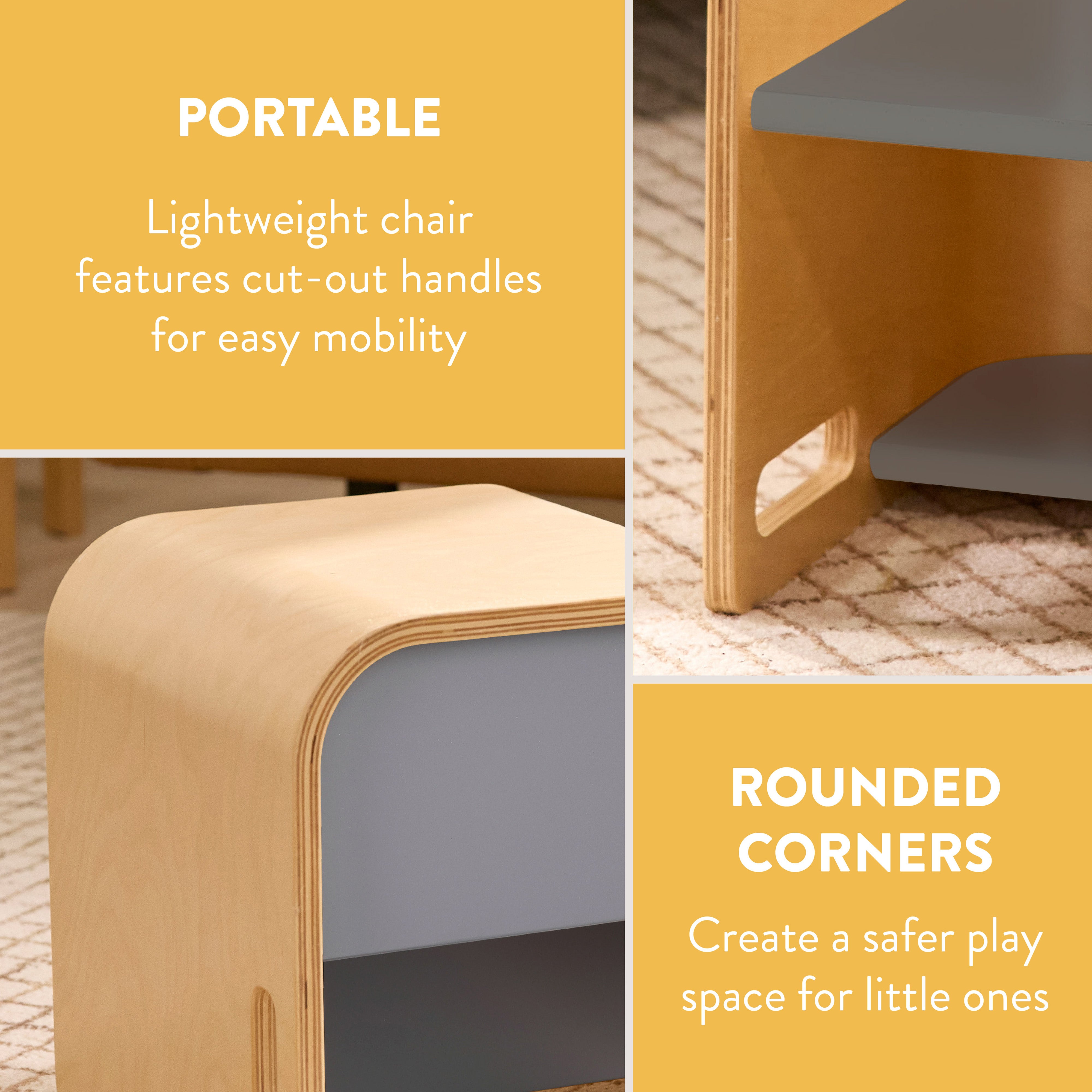 Bentwood ConvertiCube Toddler Chair and Table