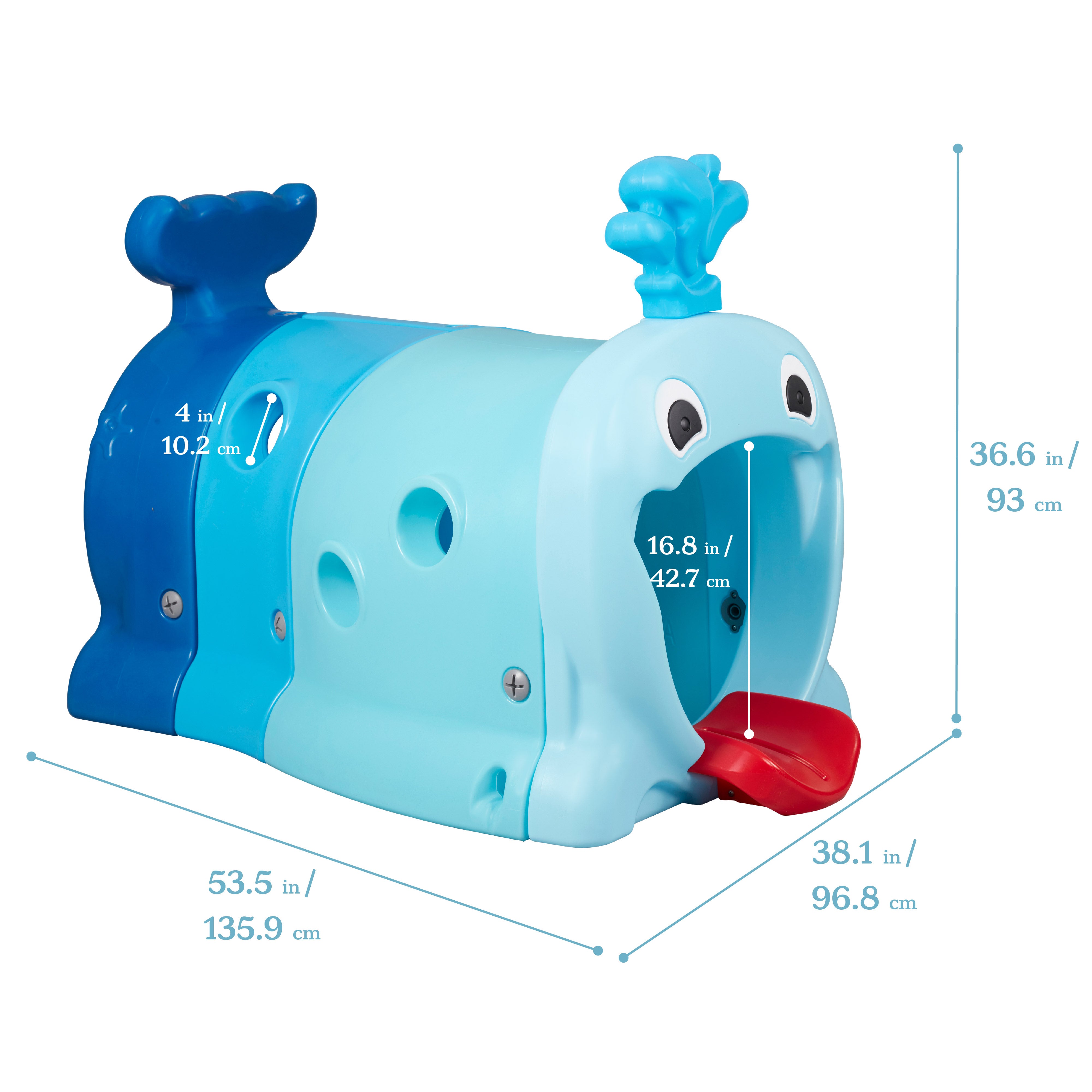 Willow Climb-N-Crawl Whale, Junior