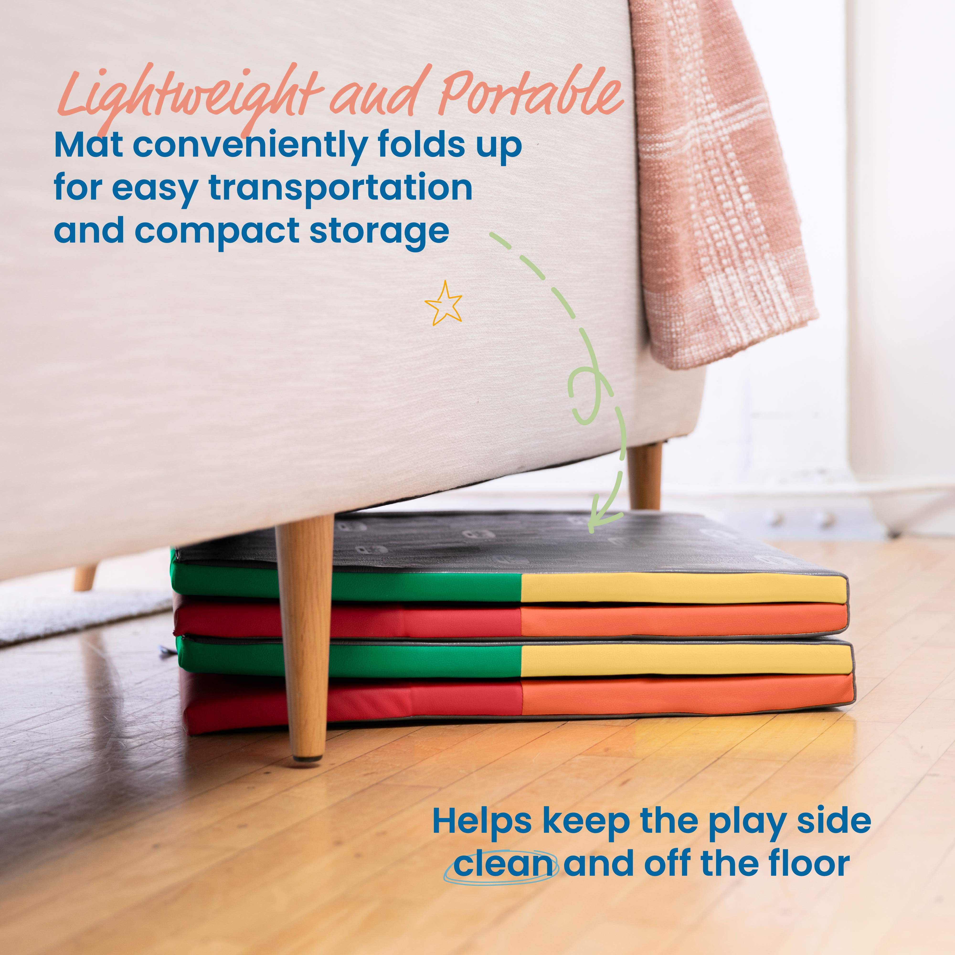 Square Dance Activity Mat