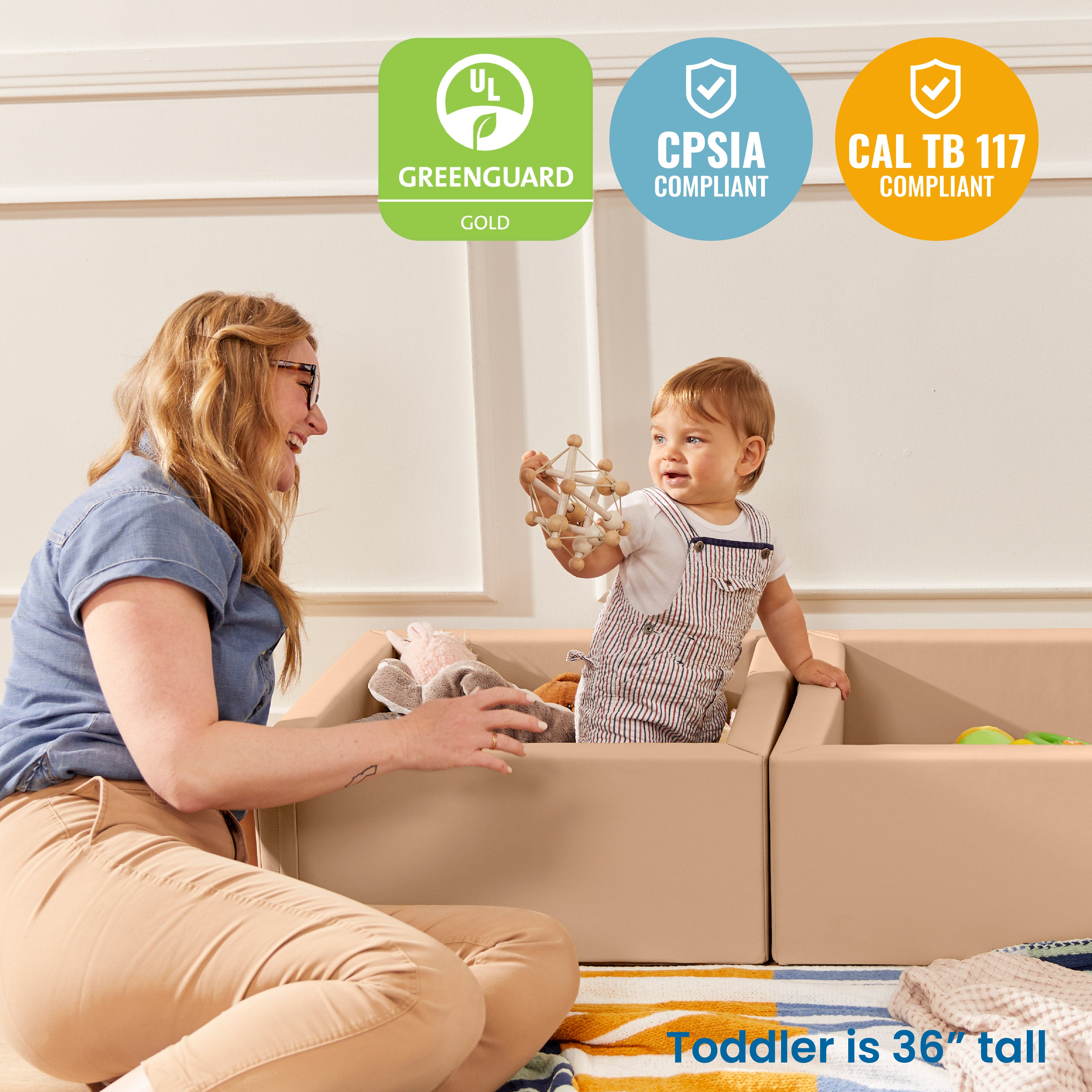 Play Patch Toy Bins, 2-Pack