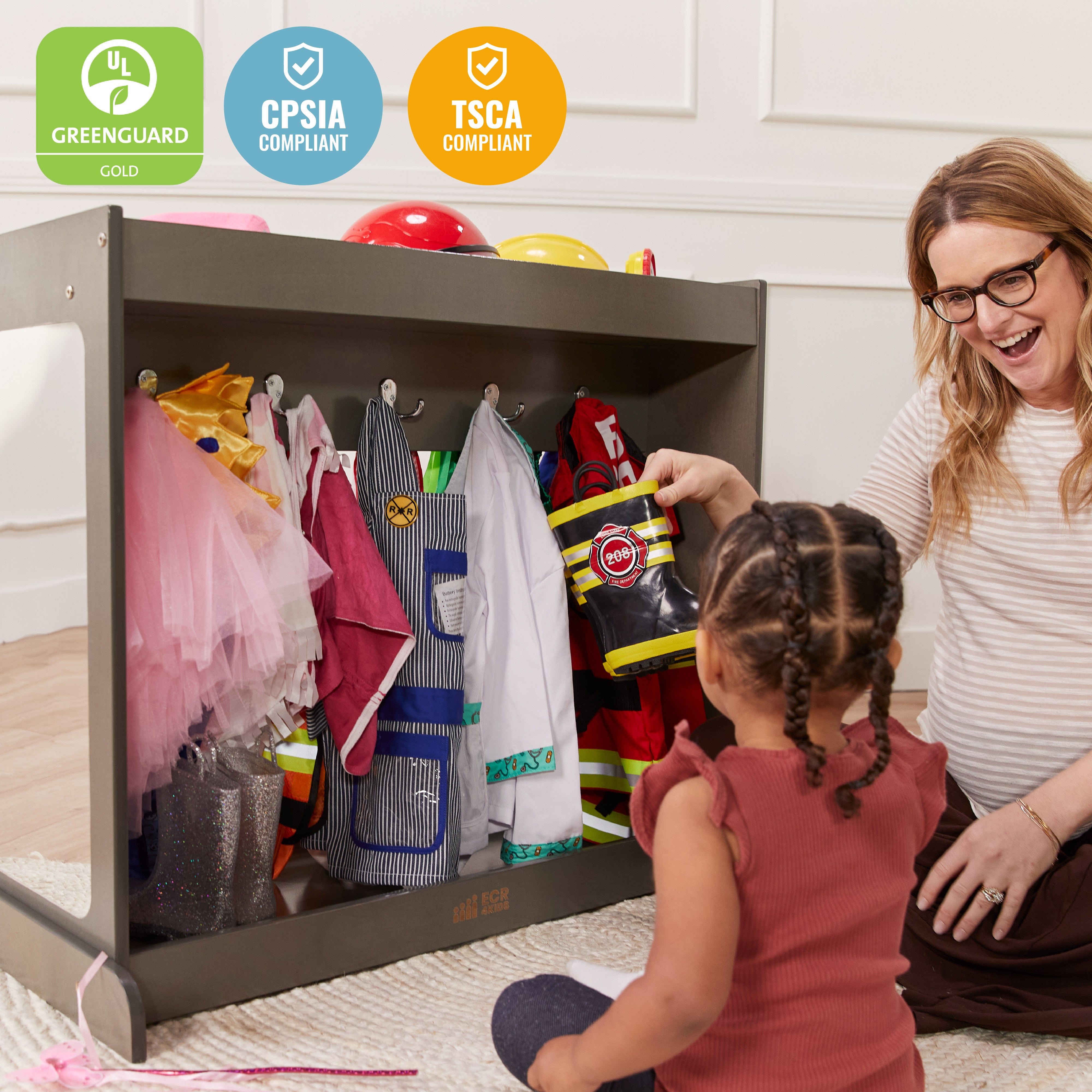 Streamline Toddler Dress-Up Island