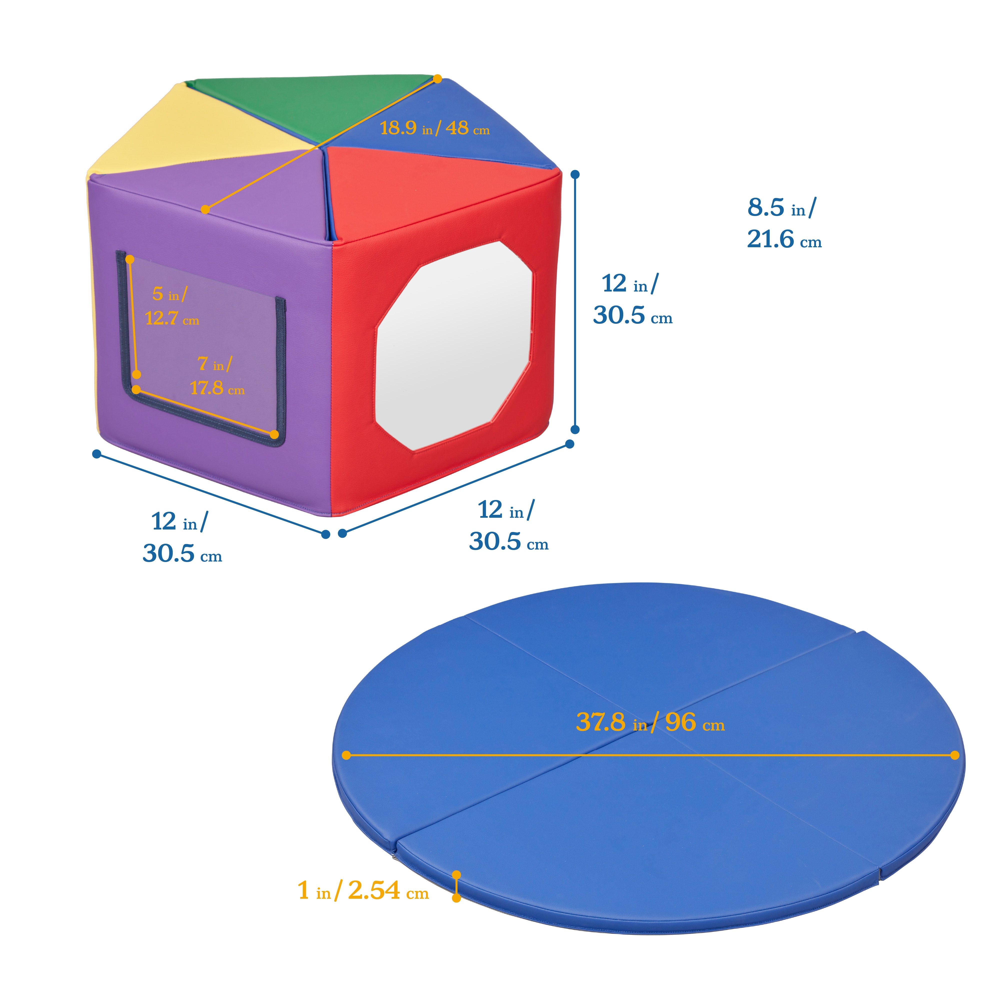 Wall of Mirrors, 3-Piece