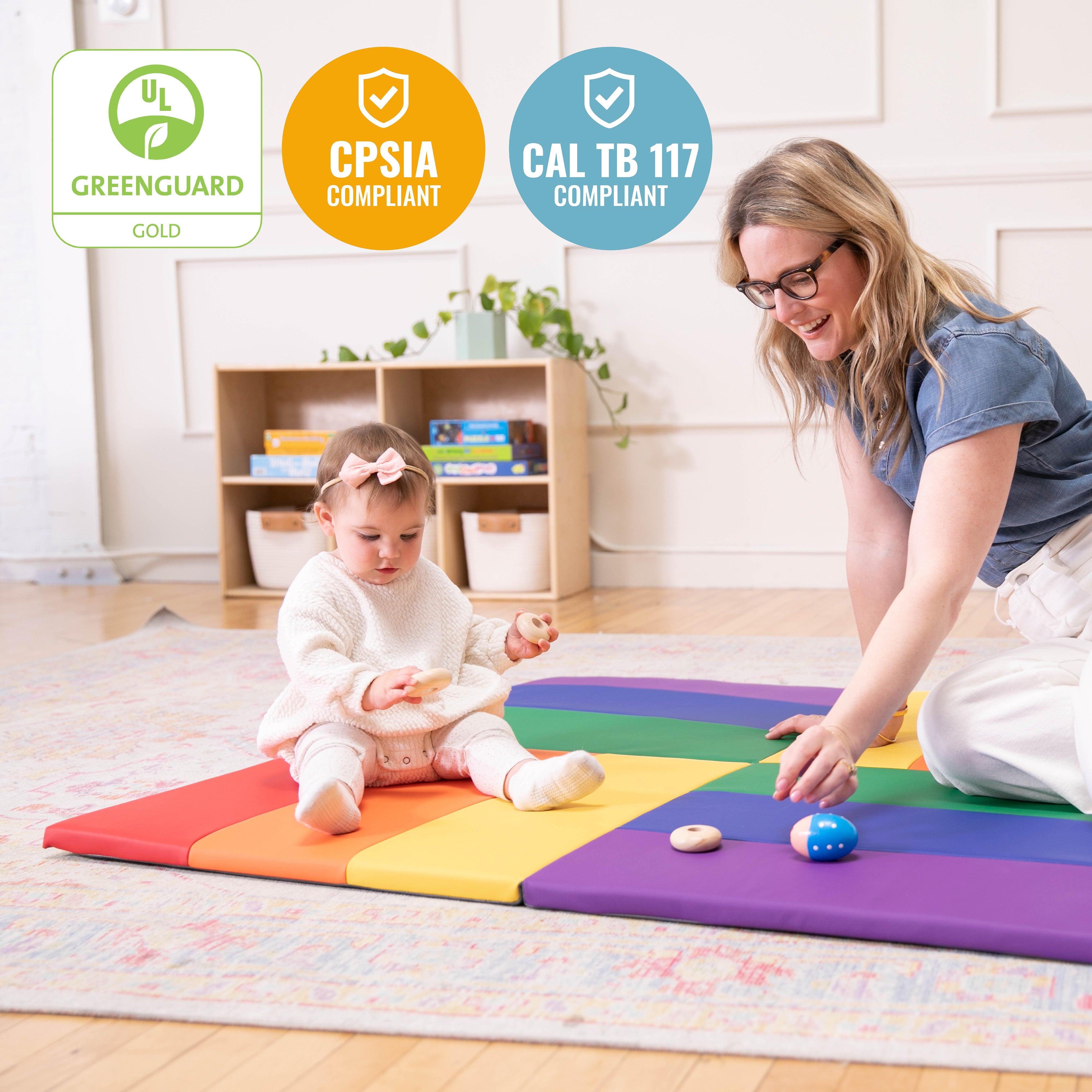 SoftZone Turning Tiles Activity Mat
