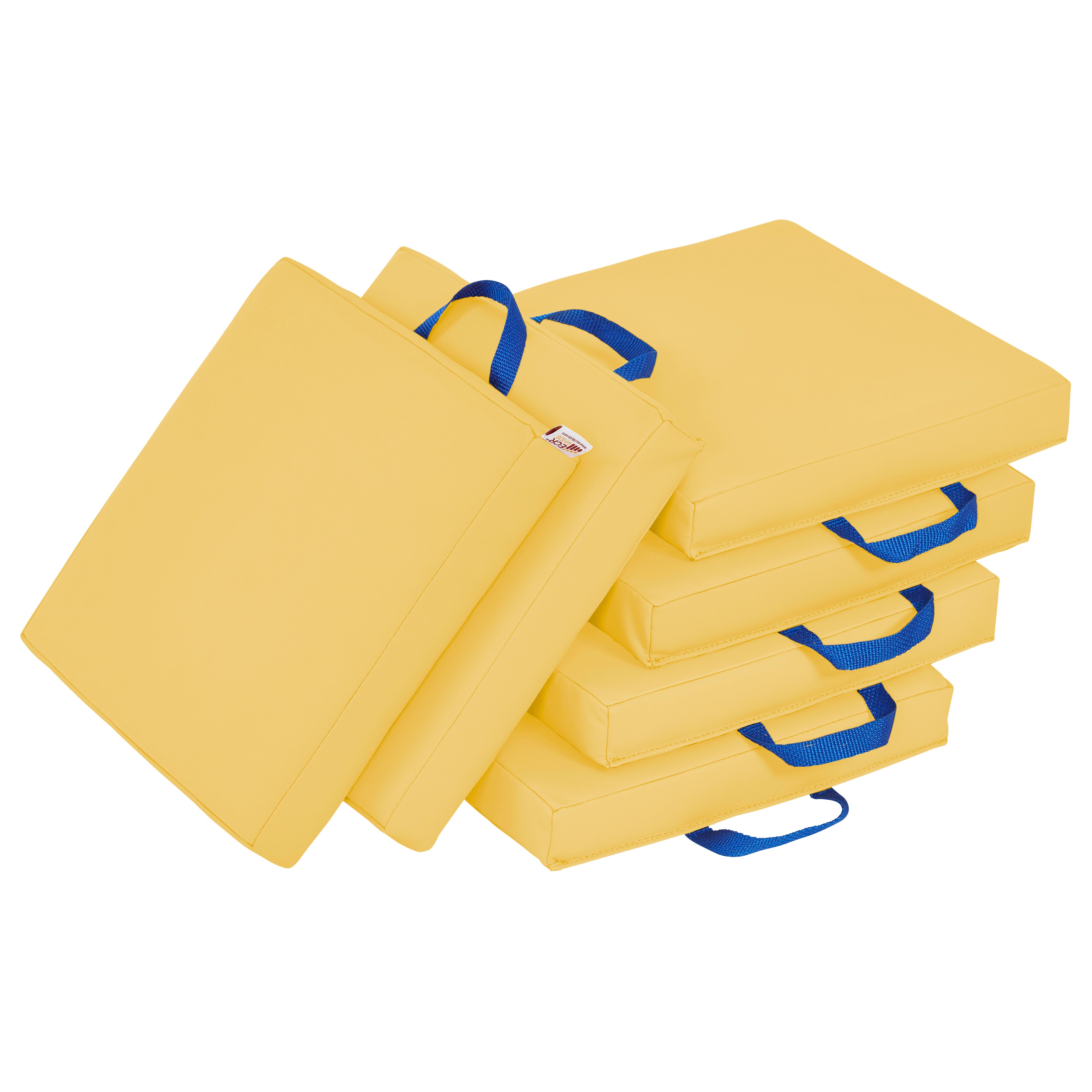 Floor Cushions, Square, 6-Piece