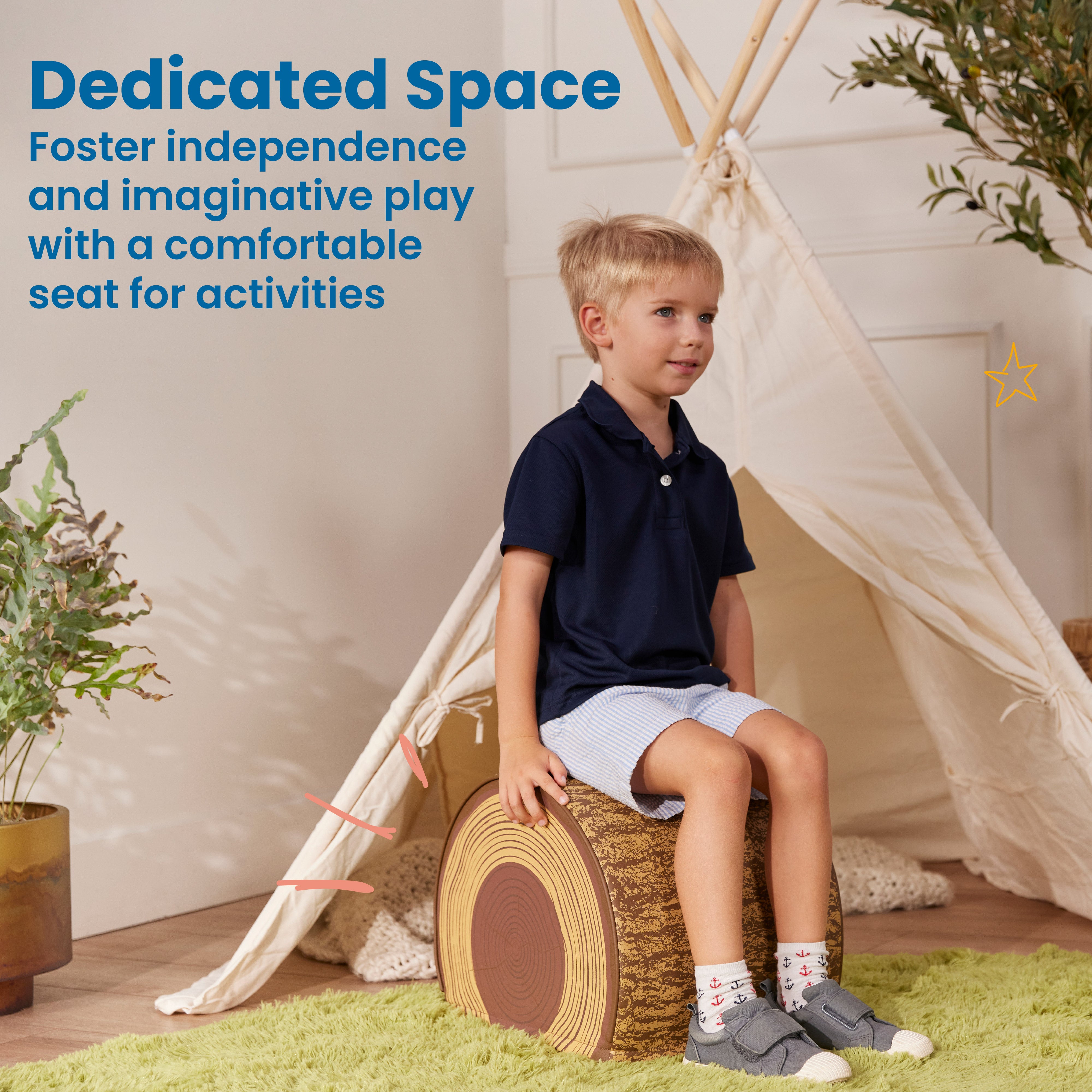 Tree Log Bench, 12in