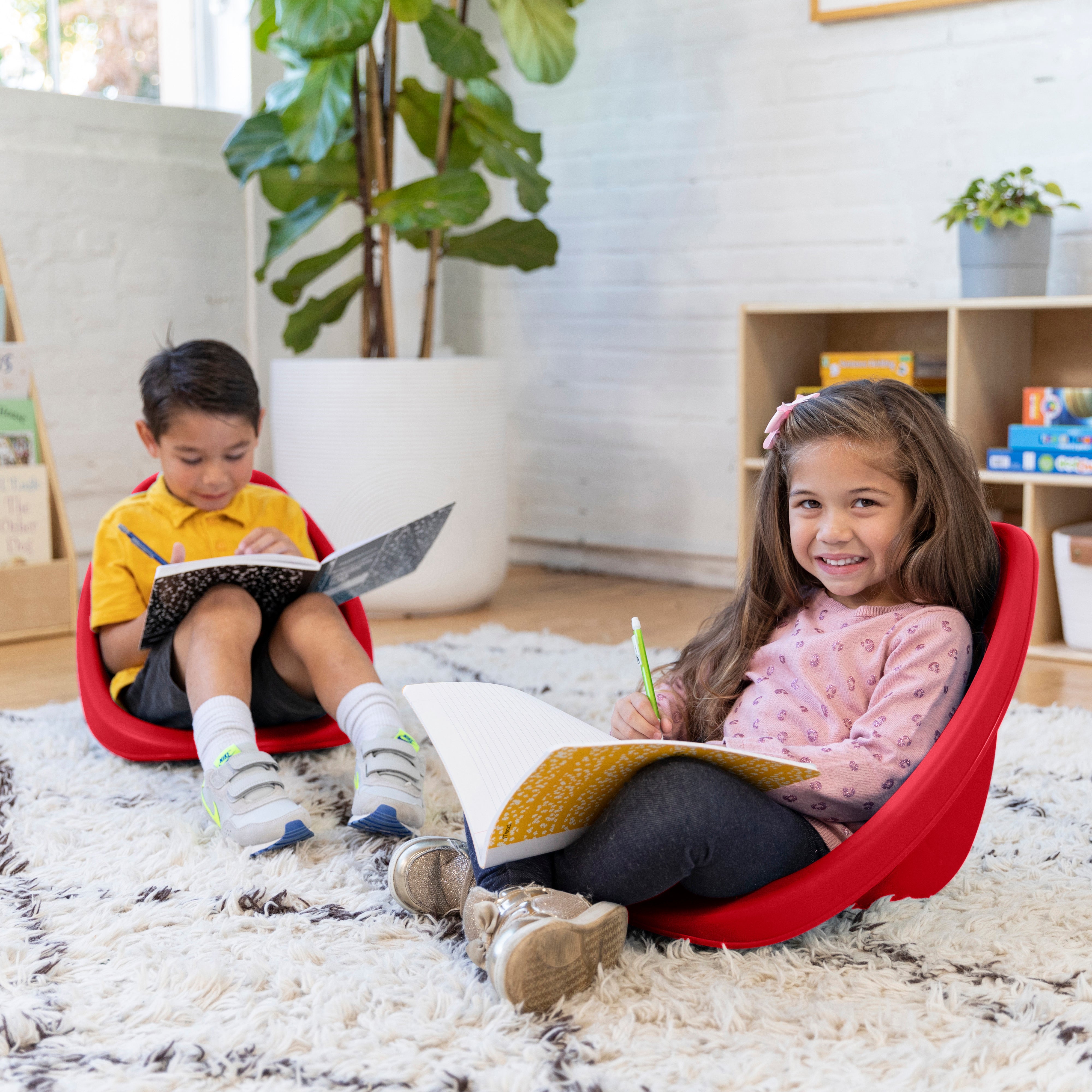 Leaf Scoop Floor Seat, 6-Piece