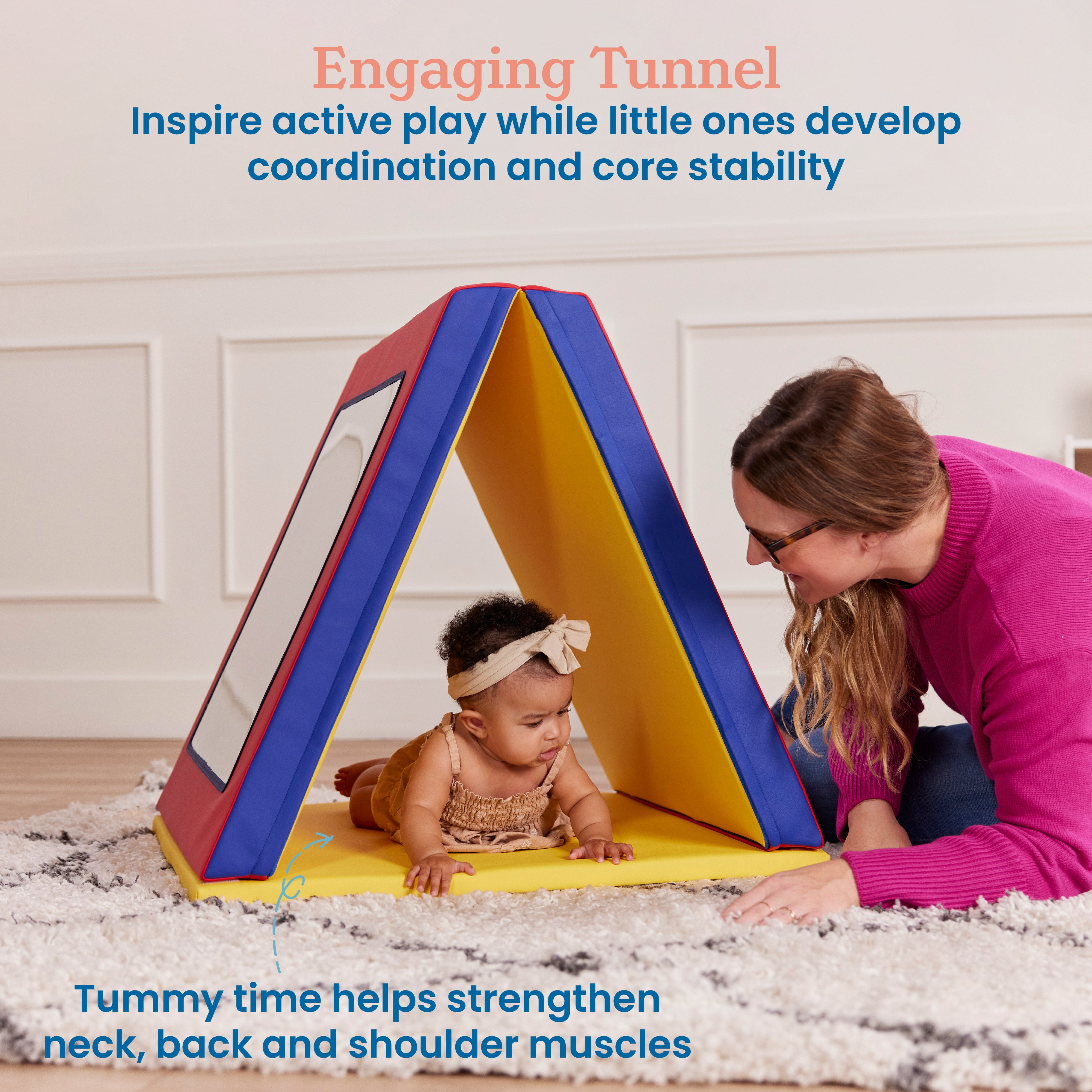 Folding Floor Mirror