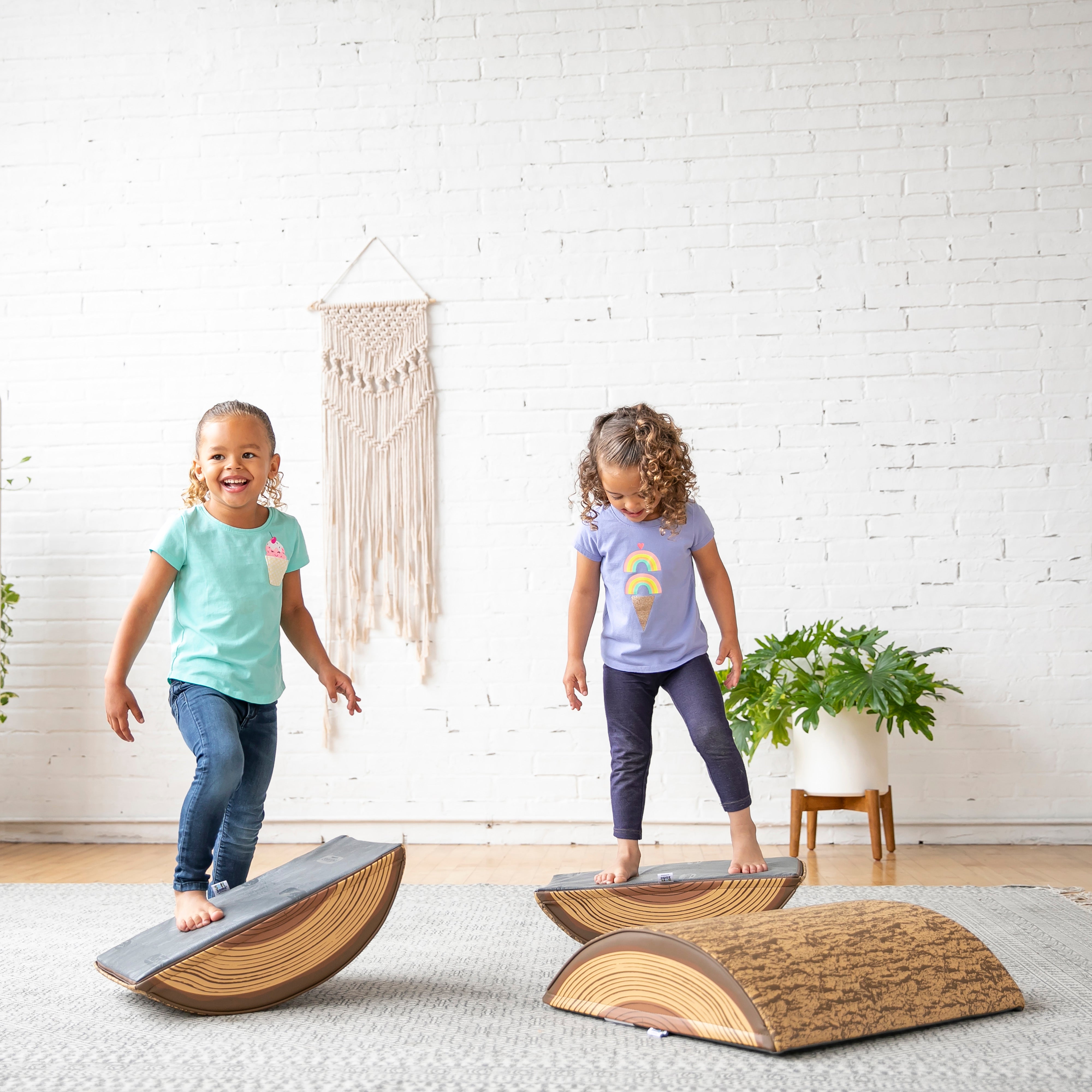 Tree Log Climber Balance Builders