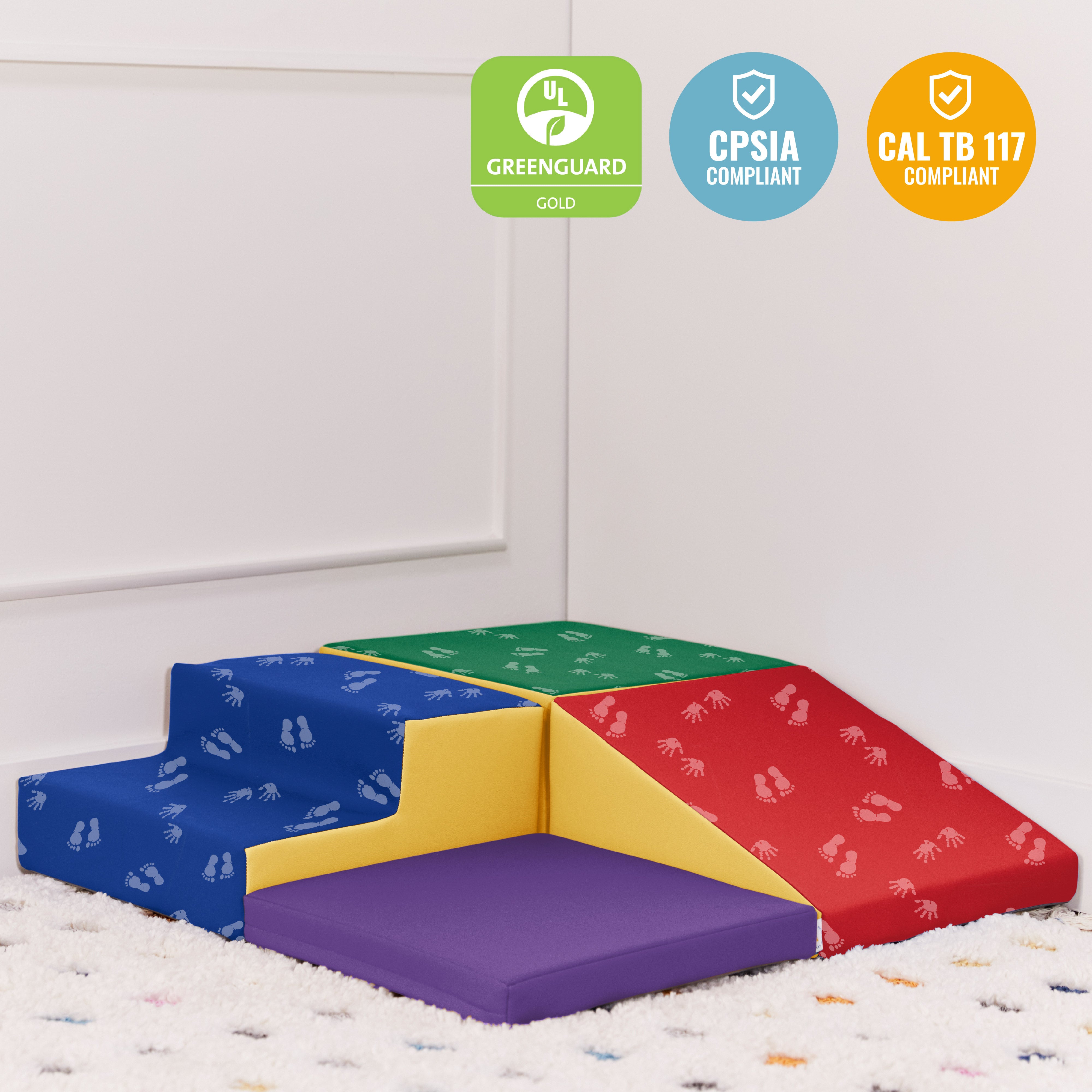 SoftZone Junior Little Me Corner Climber, 4-Piece
