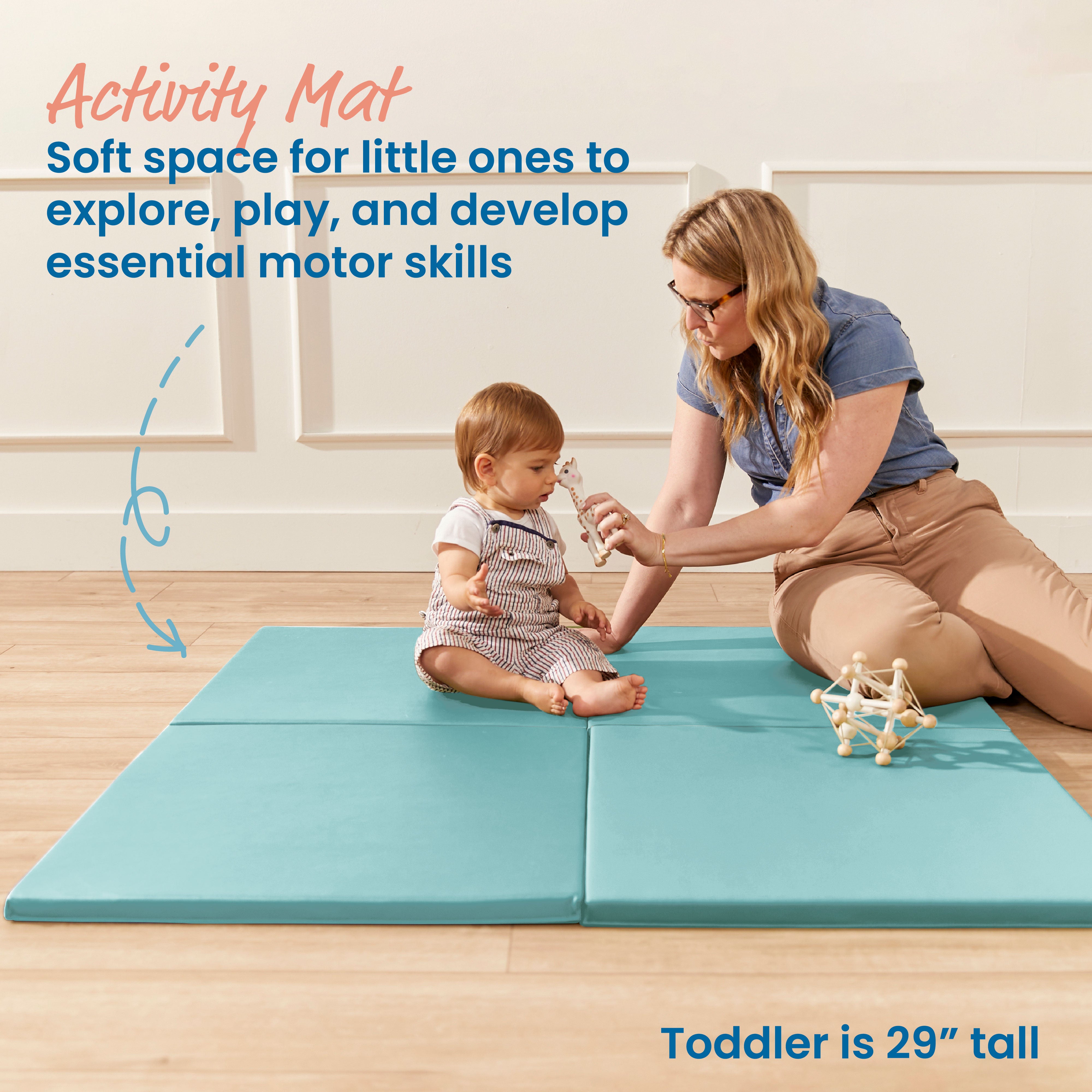 Play Patch Activity Mat Squares, 4-Pack