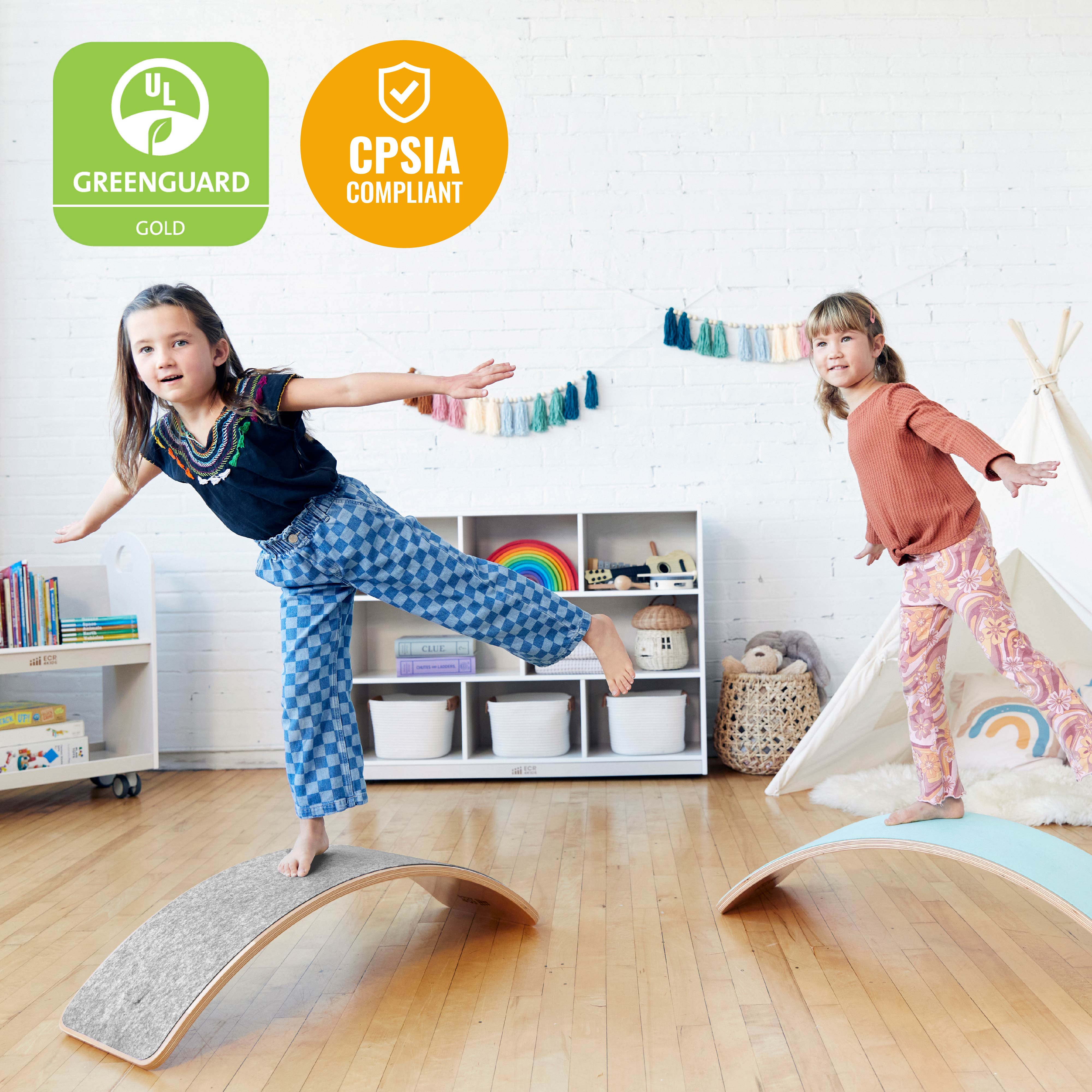 Balance Board with Felt Base