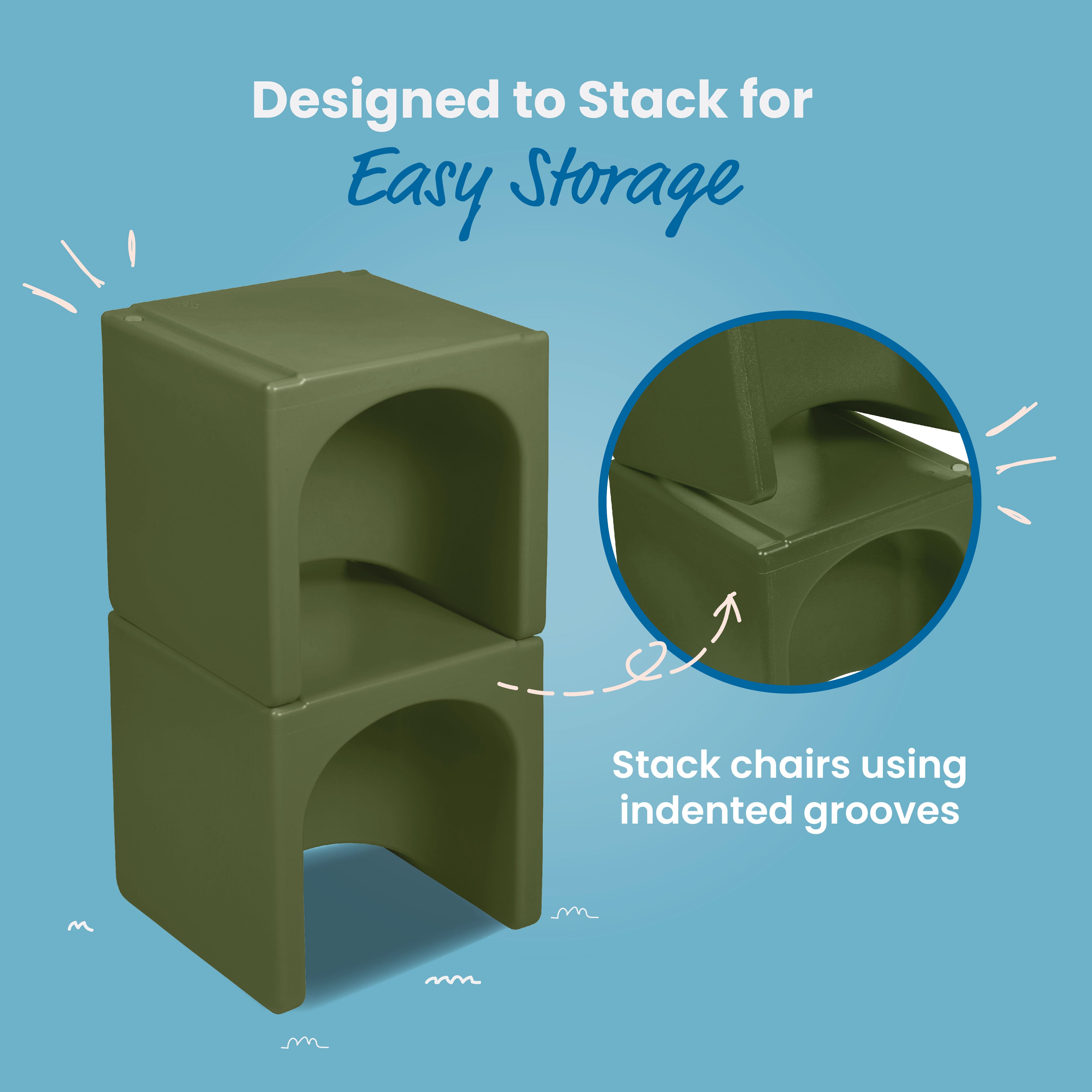 Tri-Me 3-In-1 Cube Chair