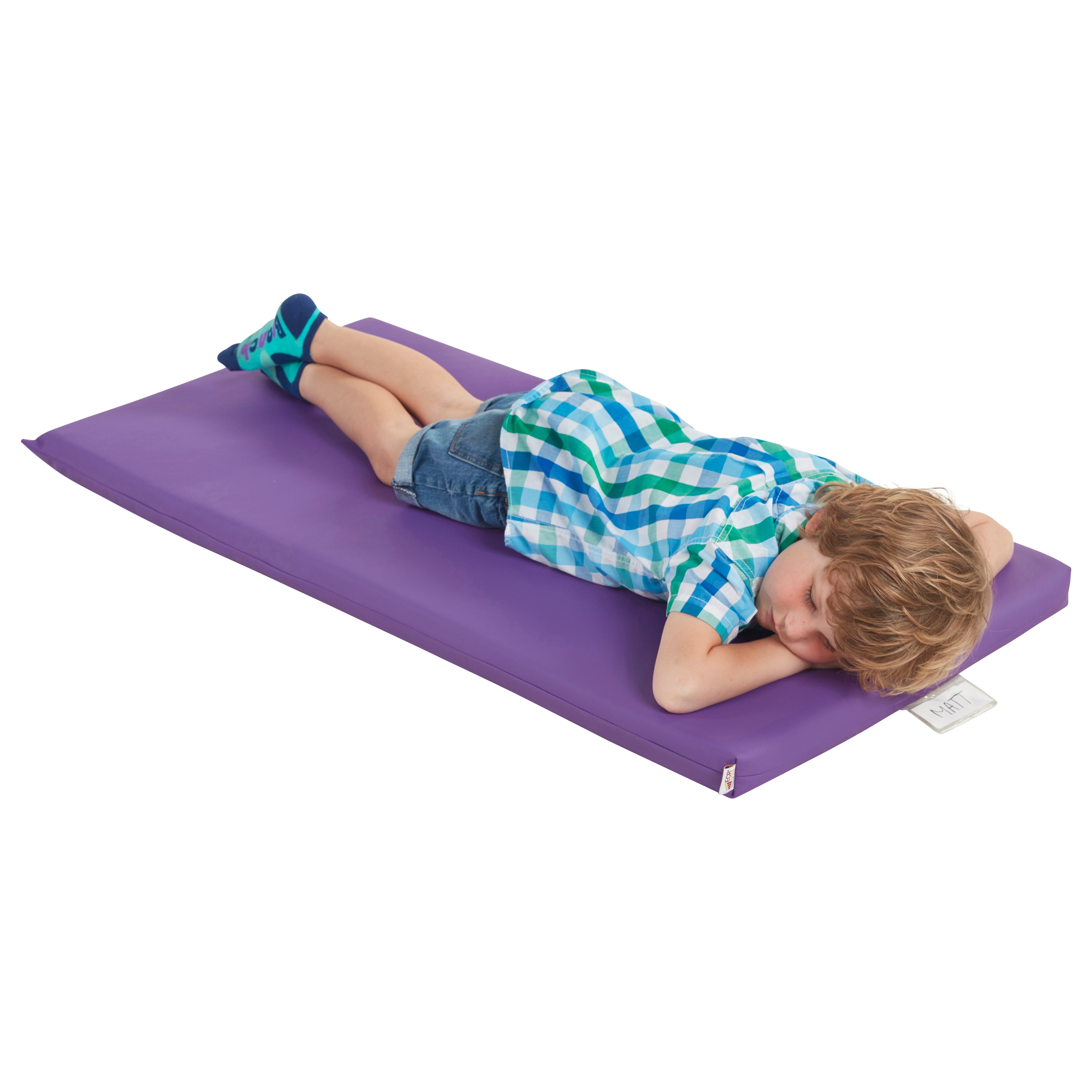 Rainbow Rest Mat with Name Tag, 5-Piece