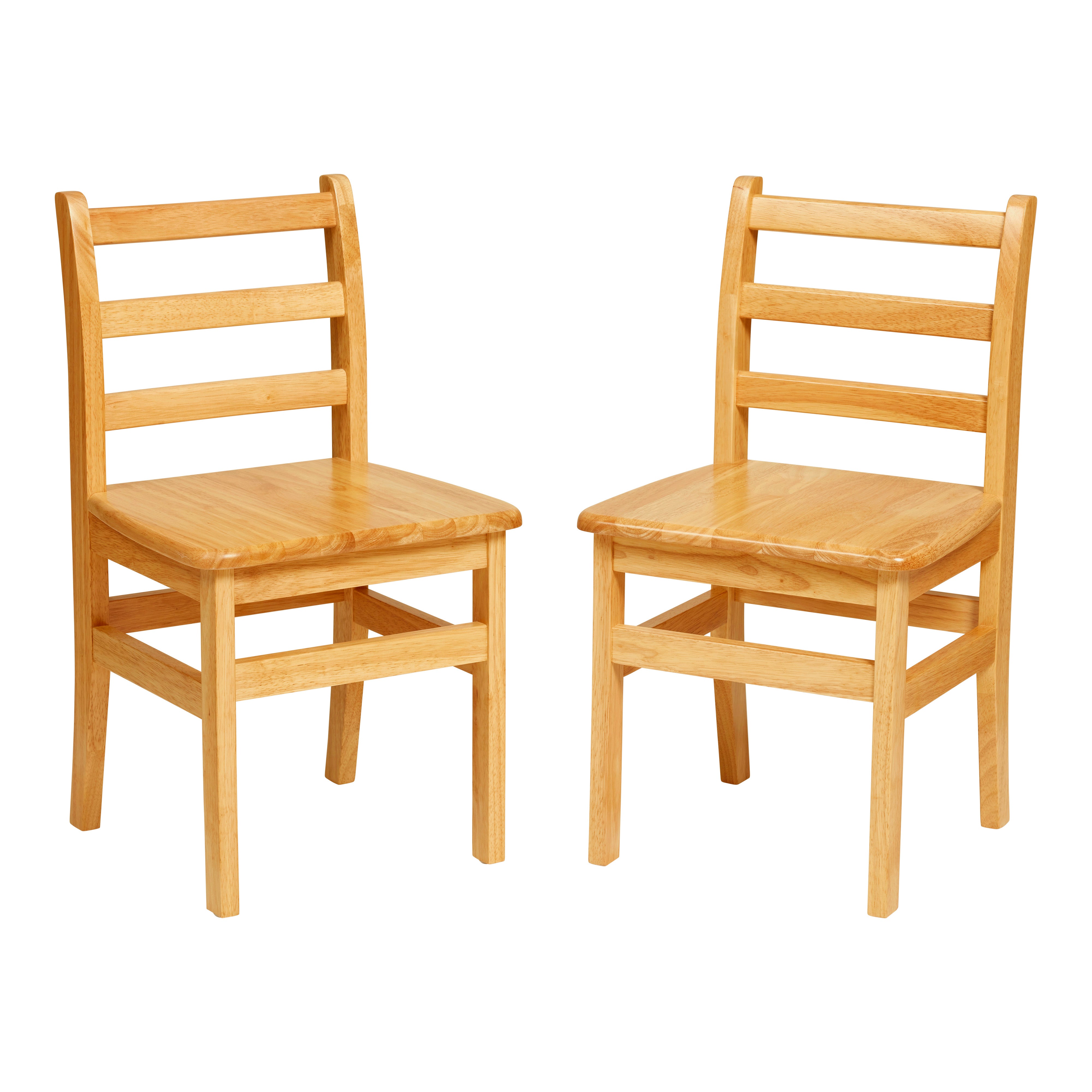 Three Rung Ladderback Chair, 2-Pack