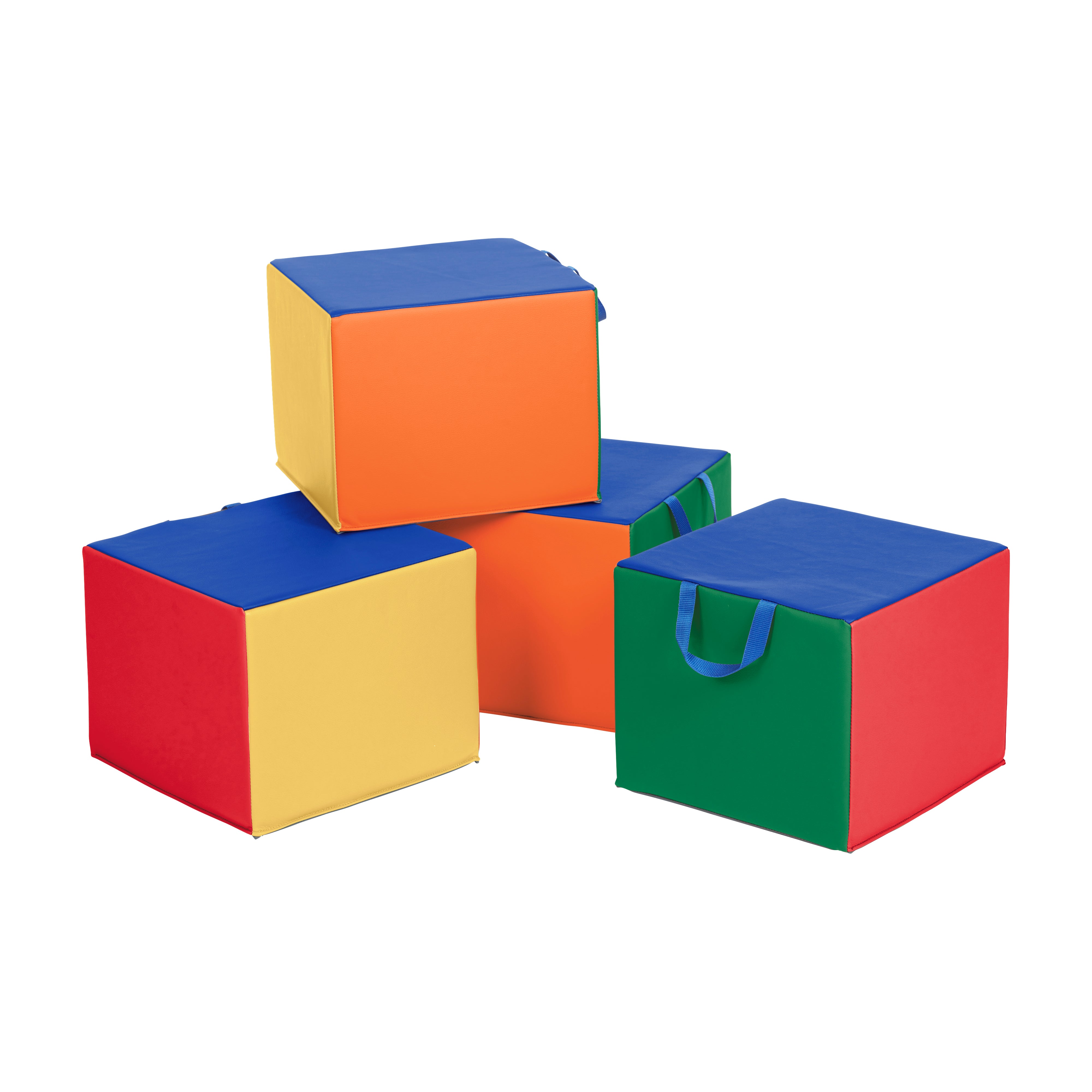 Children's Cozy Cube Seat with Handle, 4-Piece