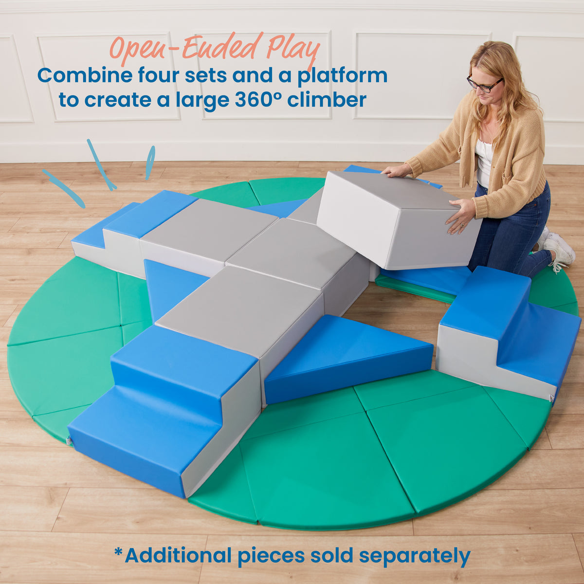 Adventurer's Summit Step Corner Climber, 4-Piece