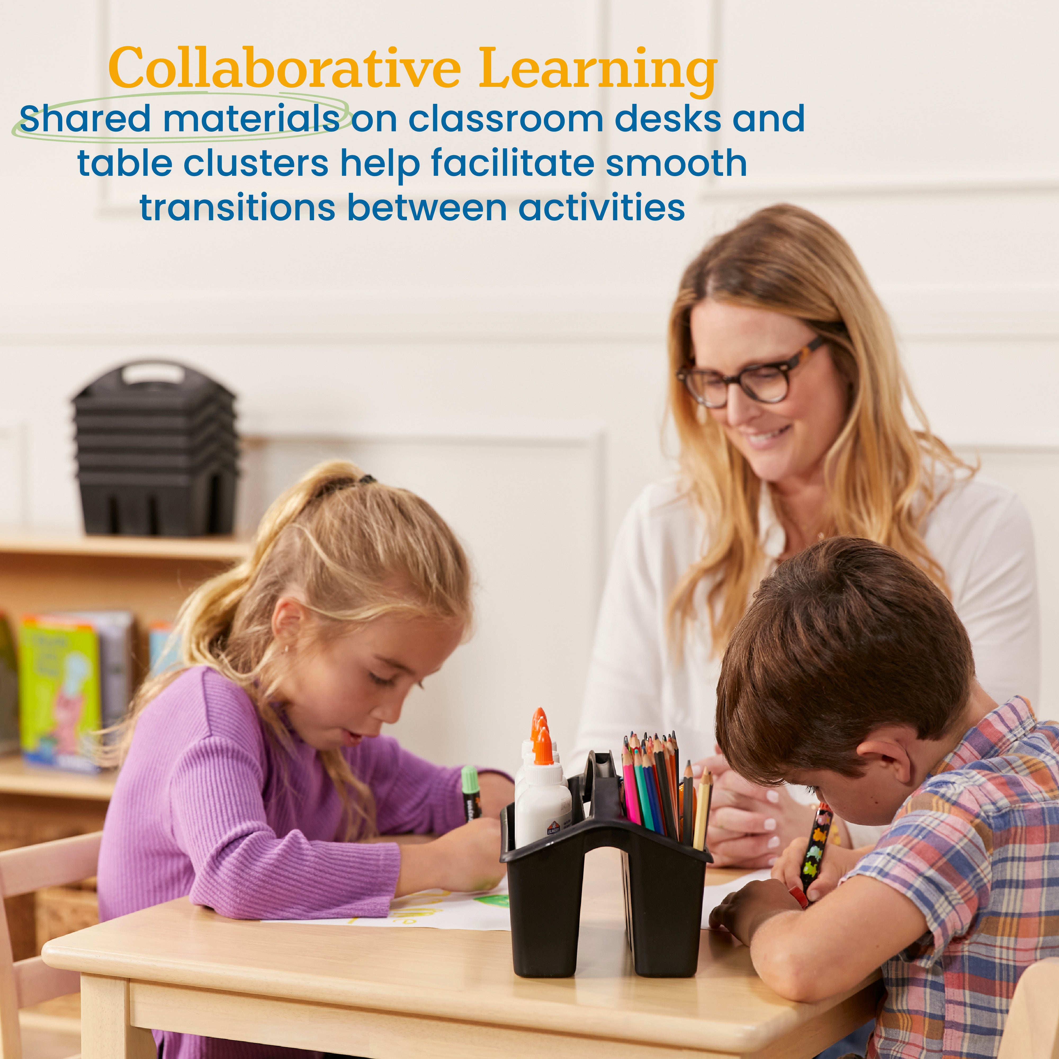 4-Compartment Small Caddy, 6-Pack