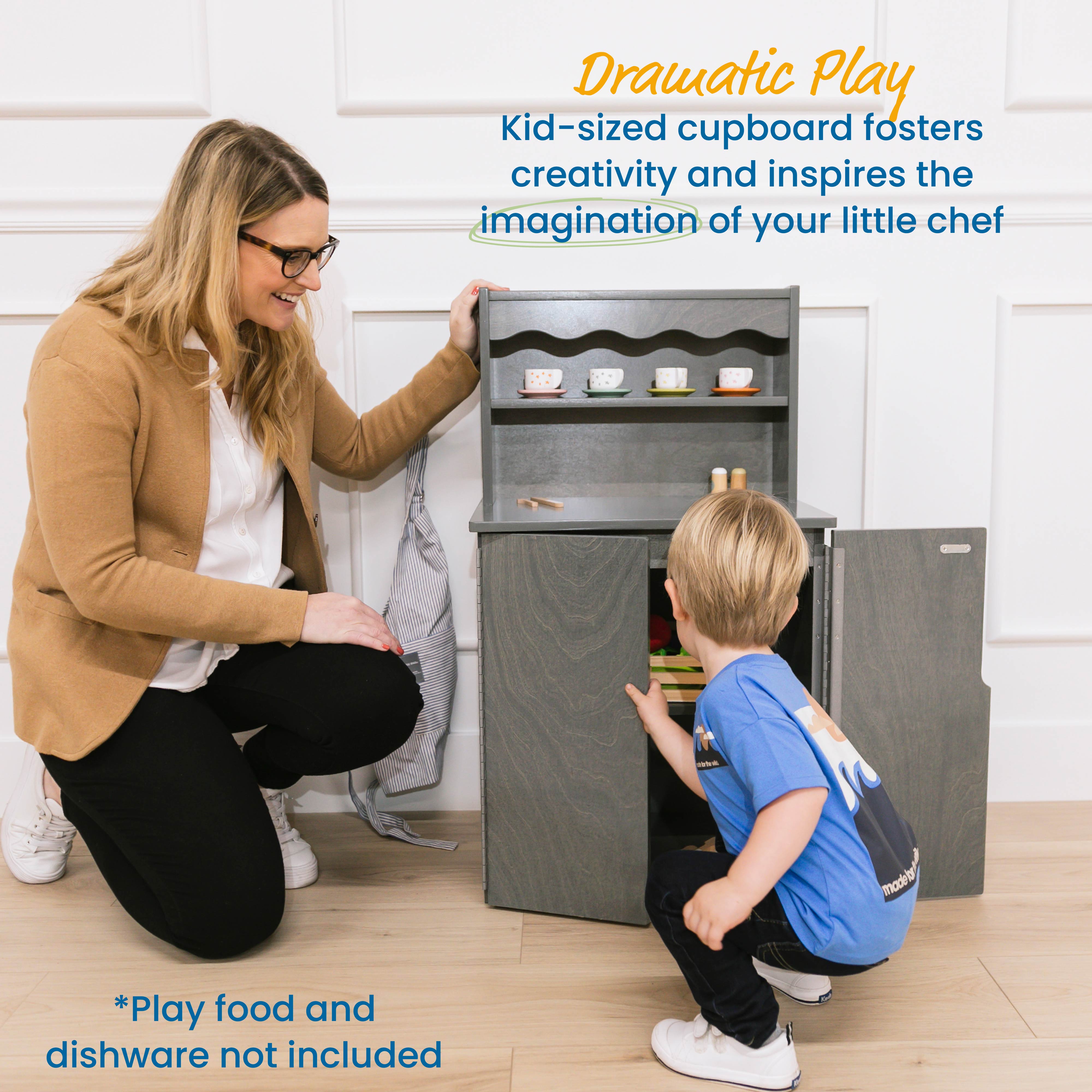 Play Kitchen Storage Cupboard