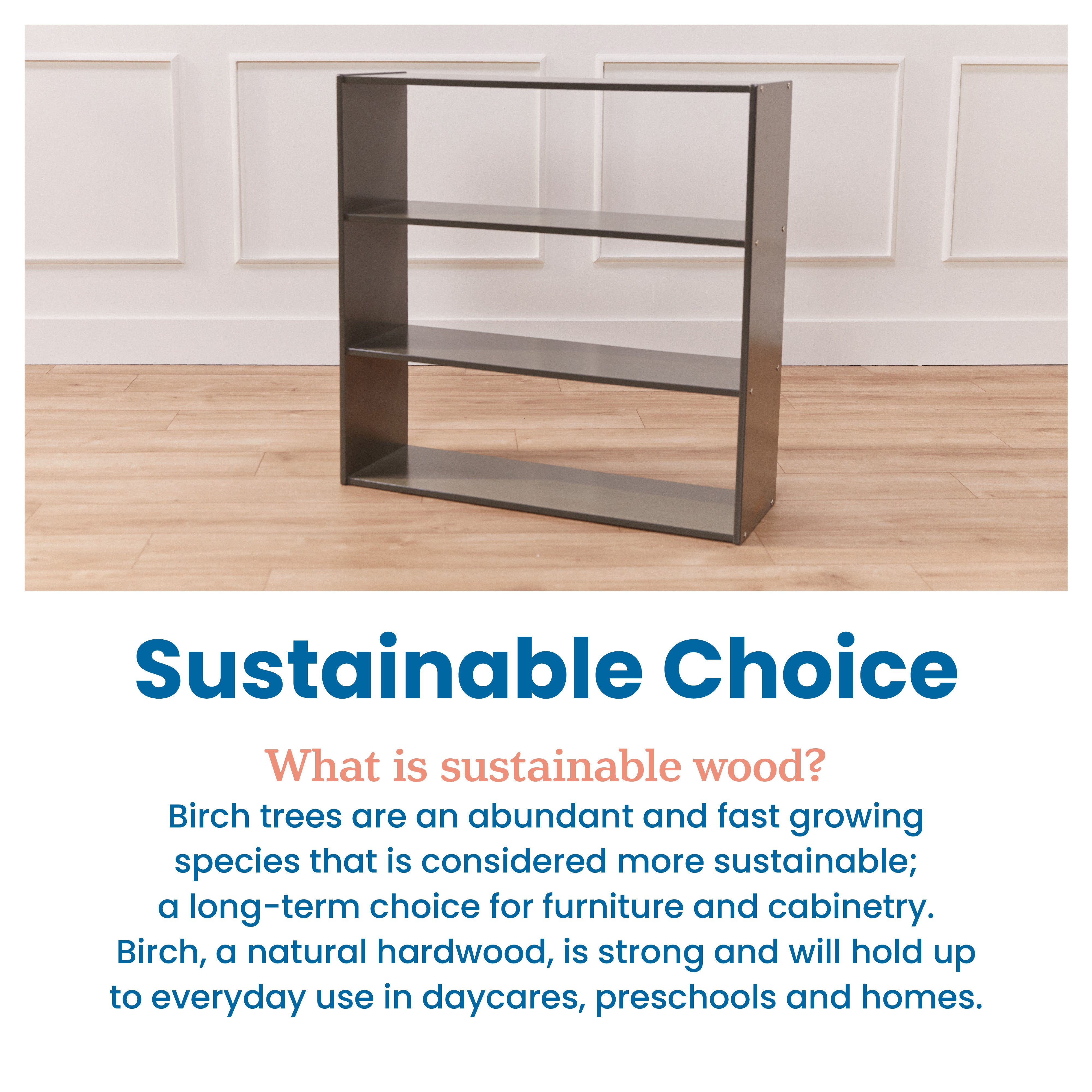 Streamline 3-Shelf Storage Cabinet, 36in High